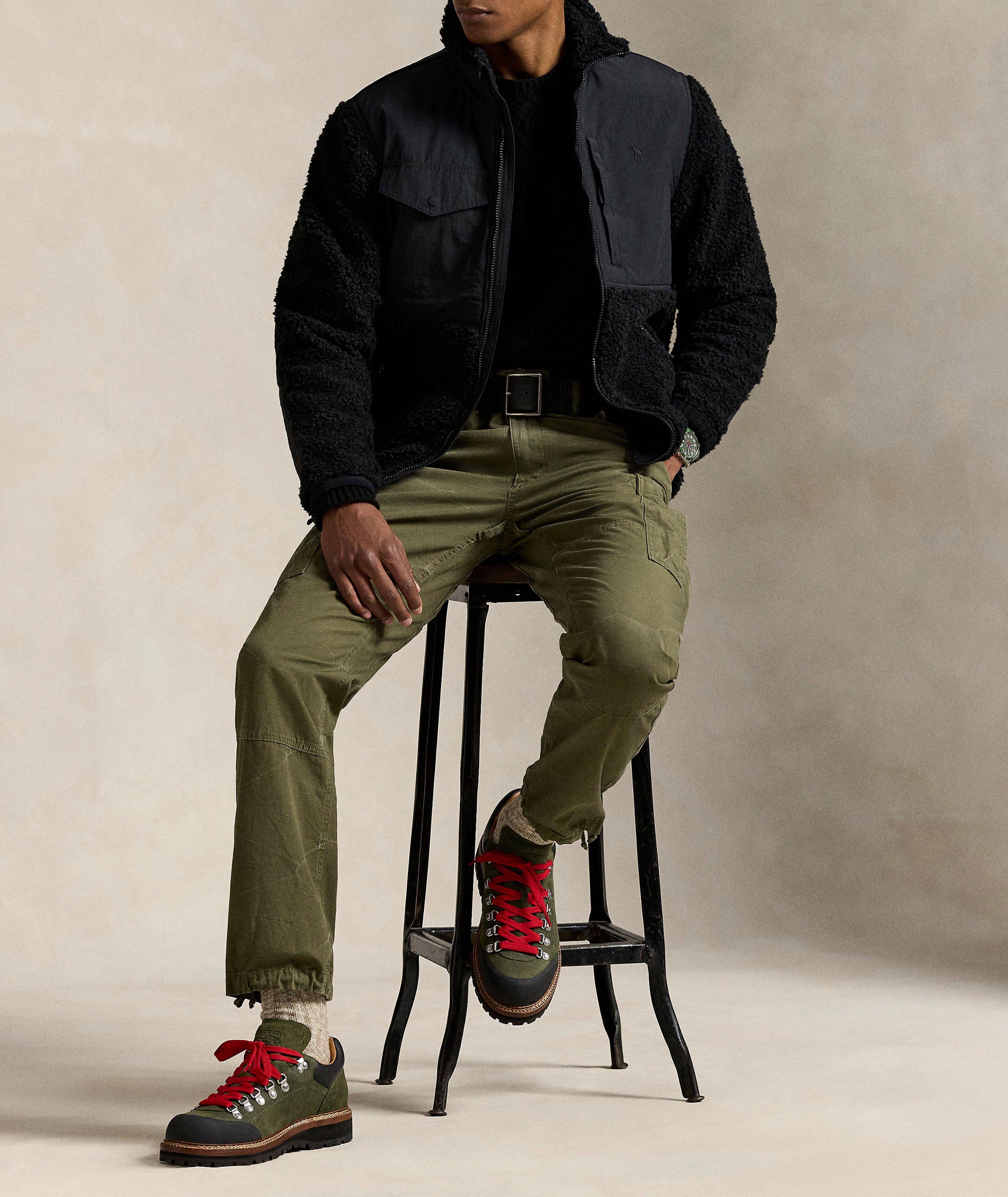 Pantalon cargo en toile de coton image 4