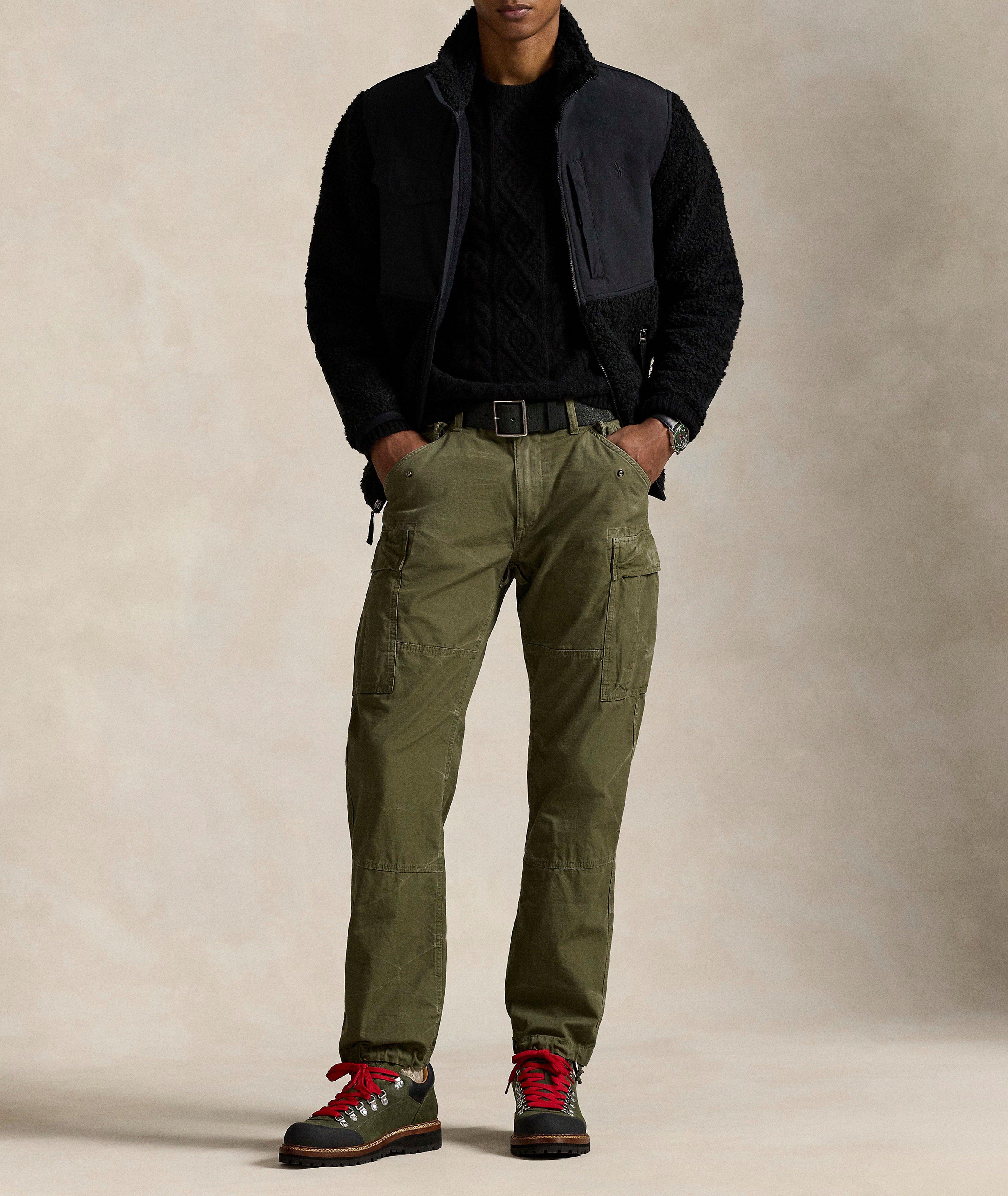 Pantalon cargo en toile de coton image 5