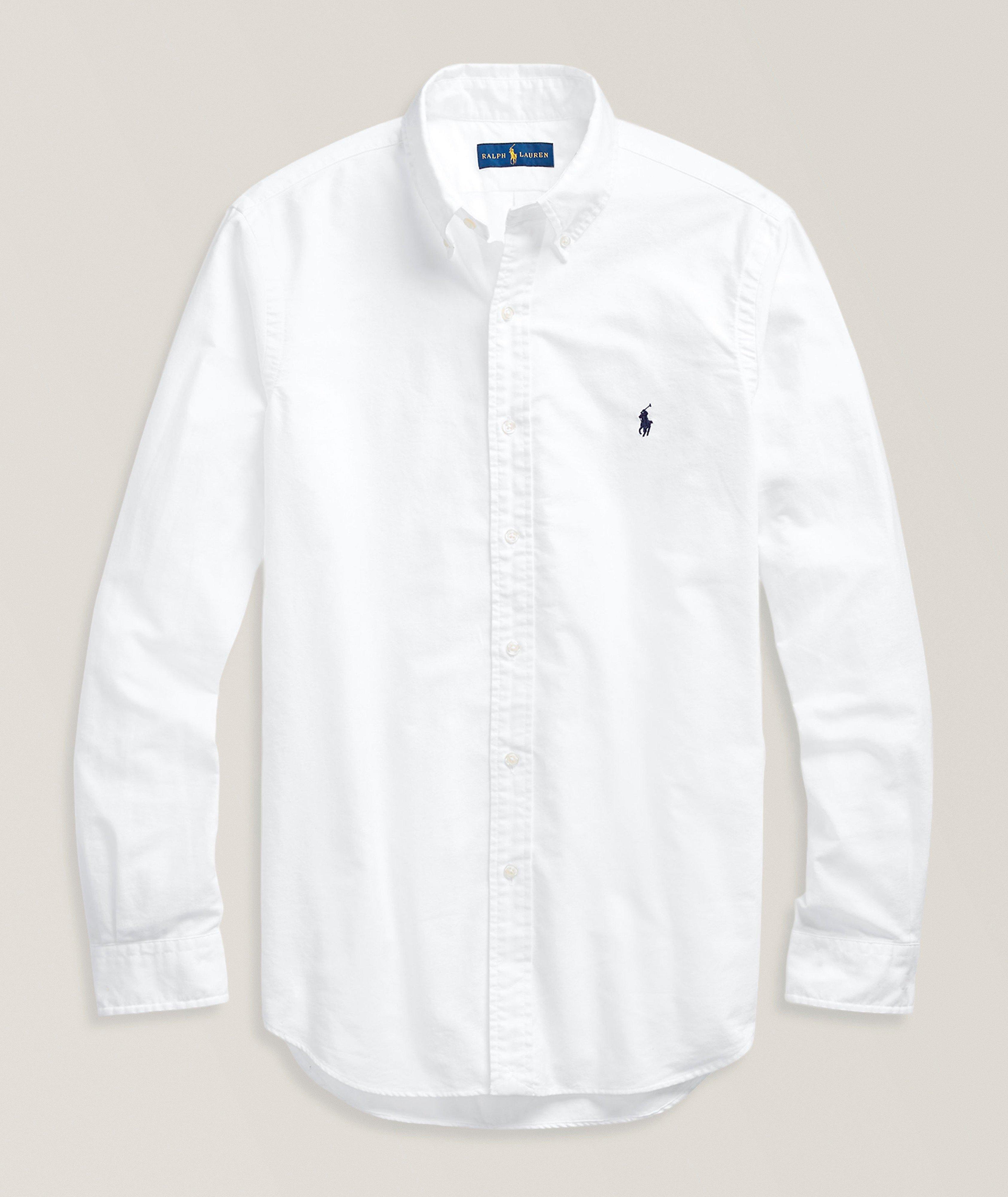 Polo Ralph Lauren Chemise oxford teinte en pièce