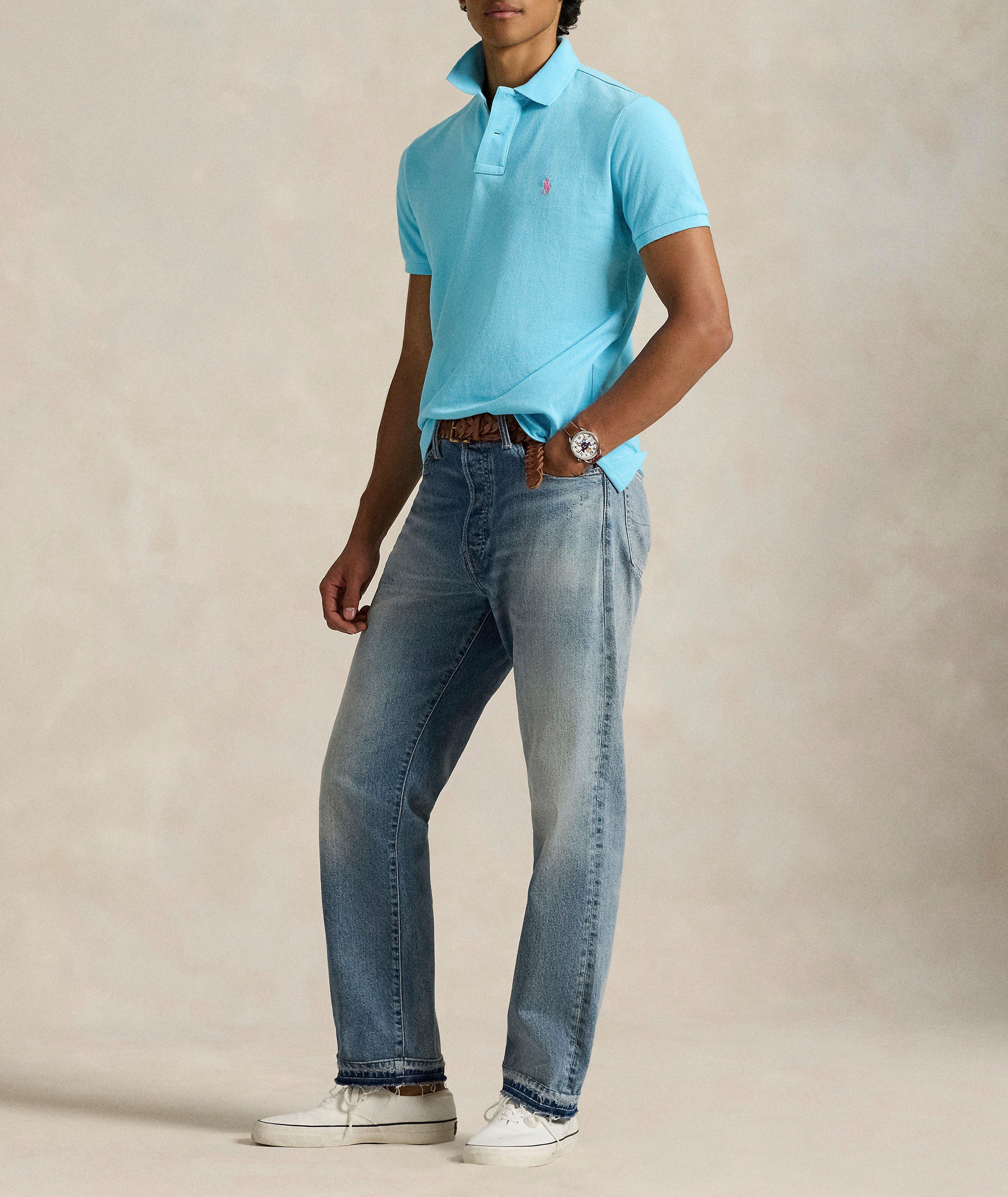 Iconic Custom Mesh Polo Shirt image 4
