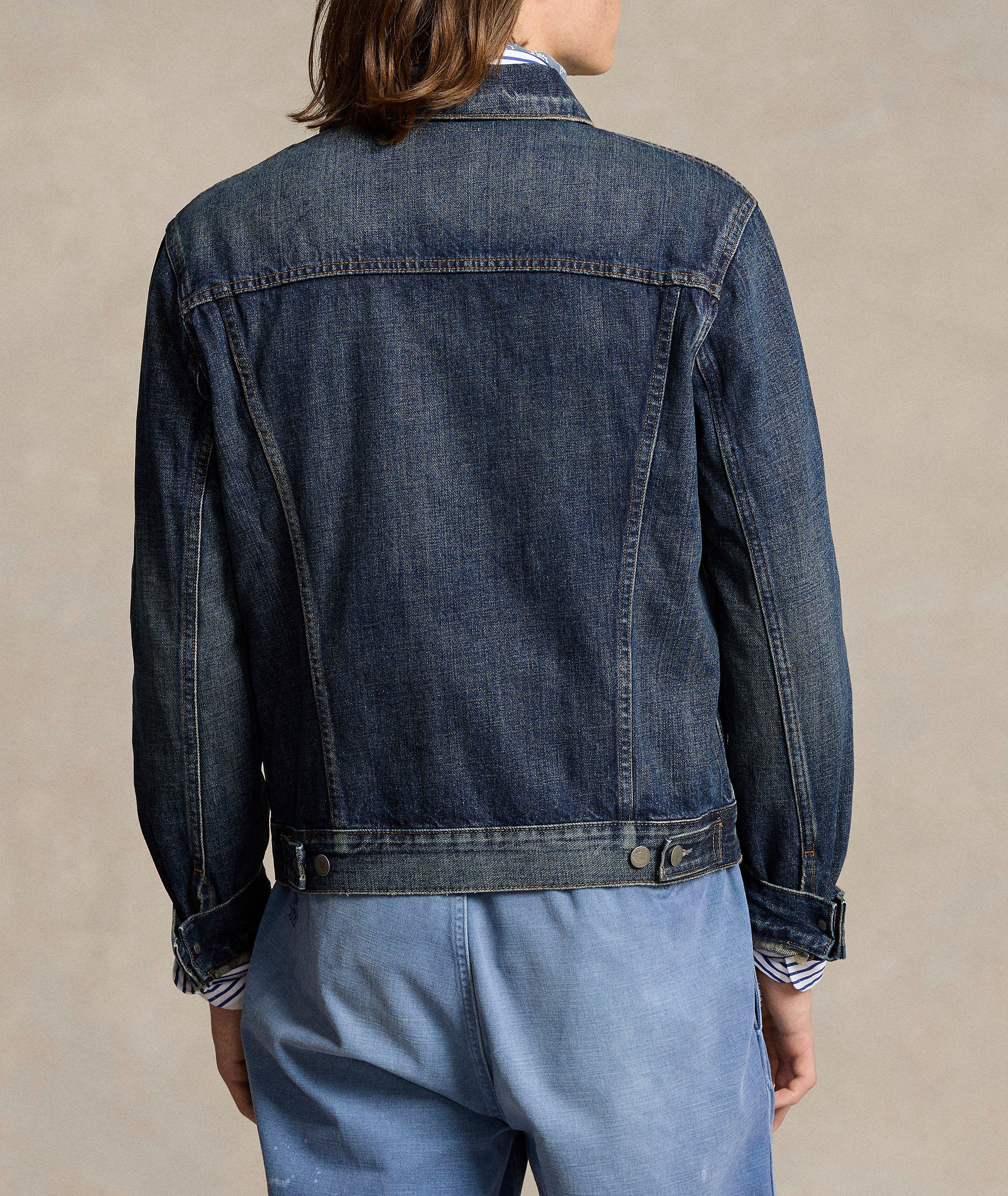 Veste trucker en denim image 2