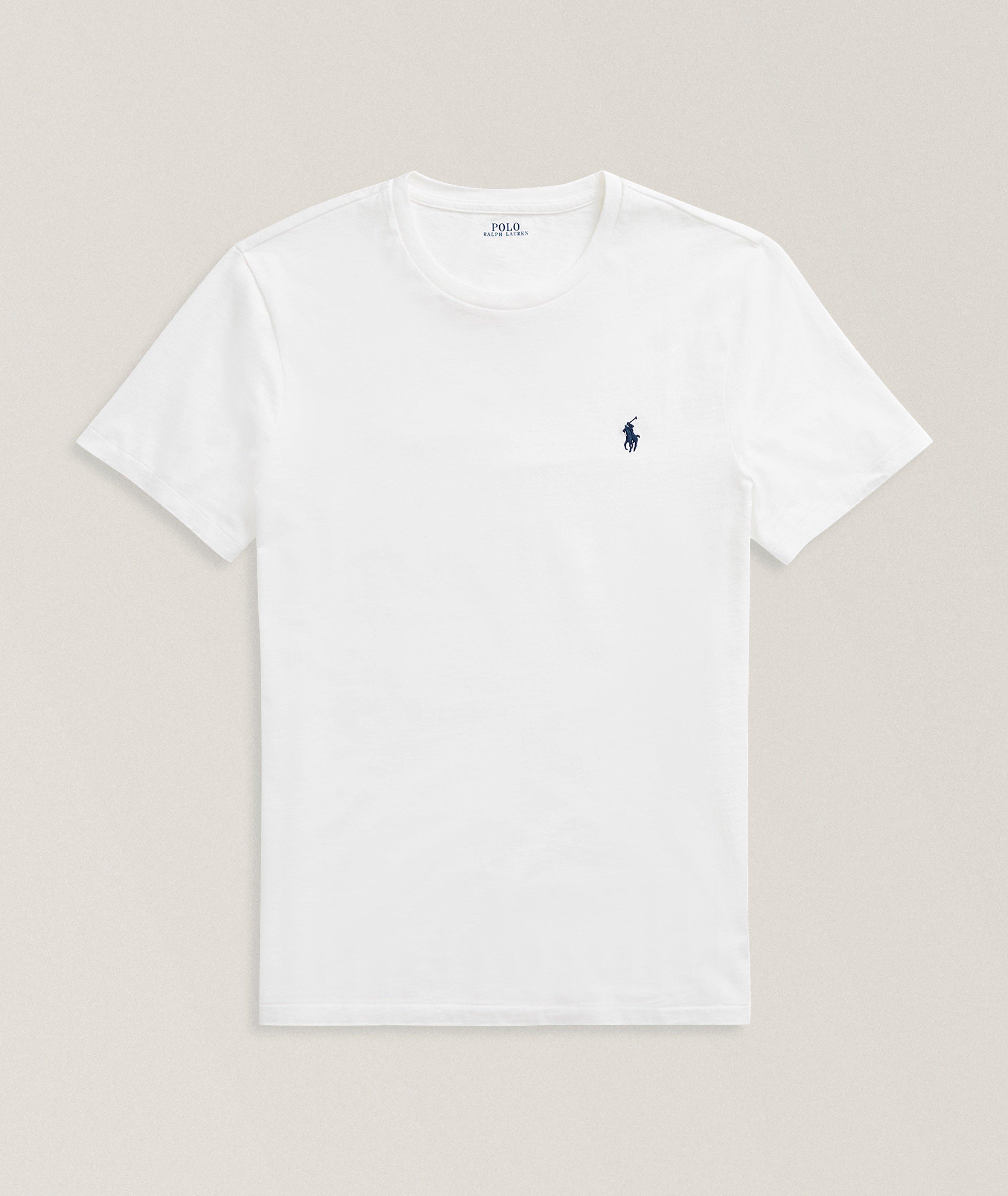 Cotton Jersey Crewneck T-Shirt image 0