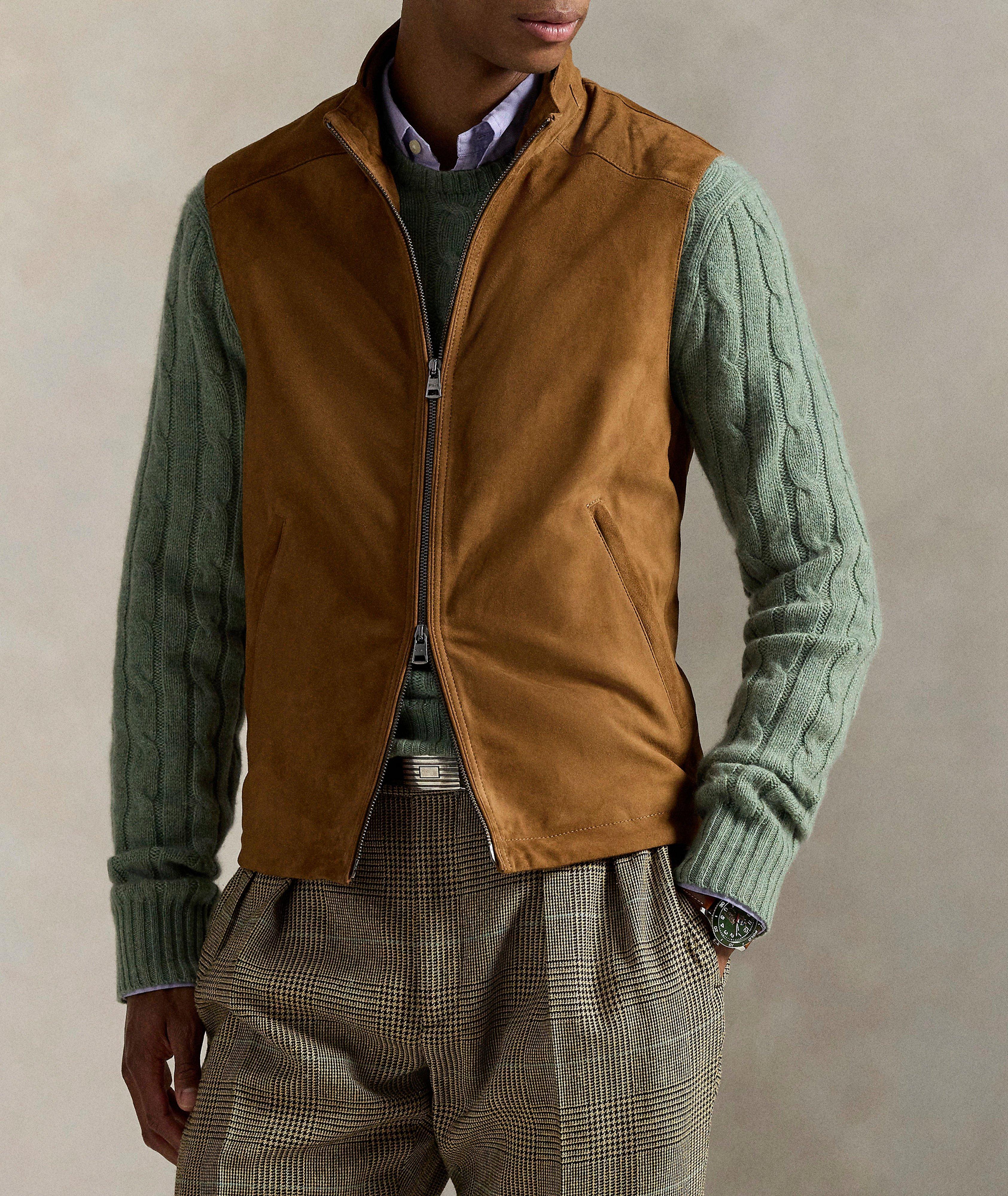 Suede Vest image 1