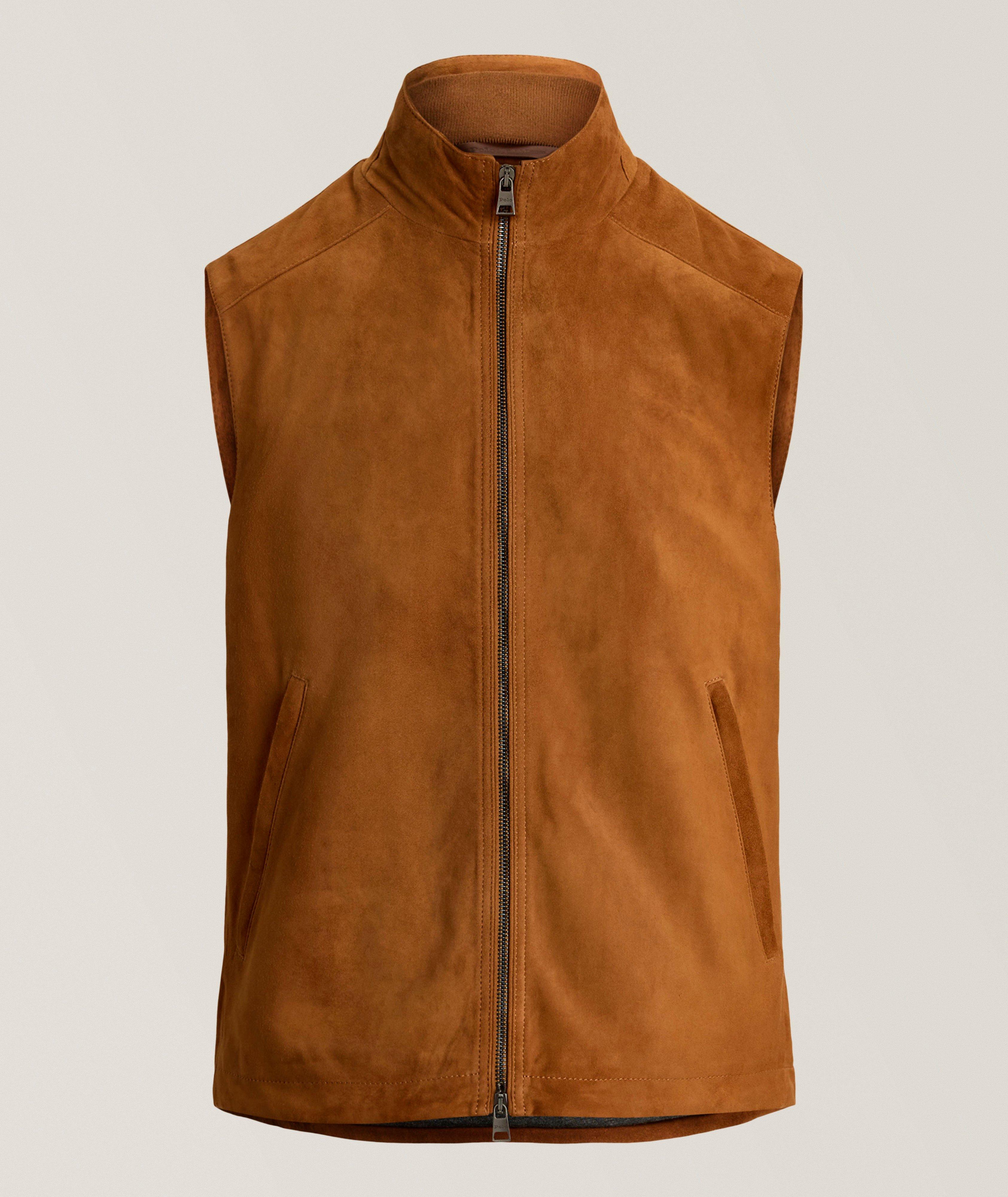 Suede Vest image 0