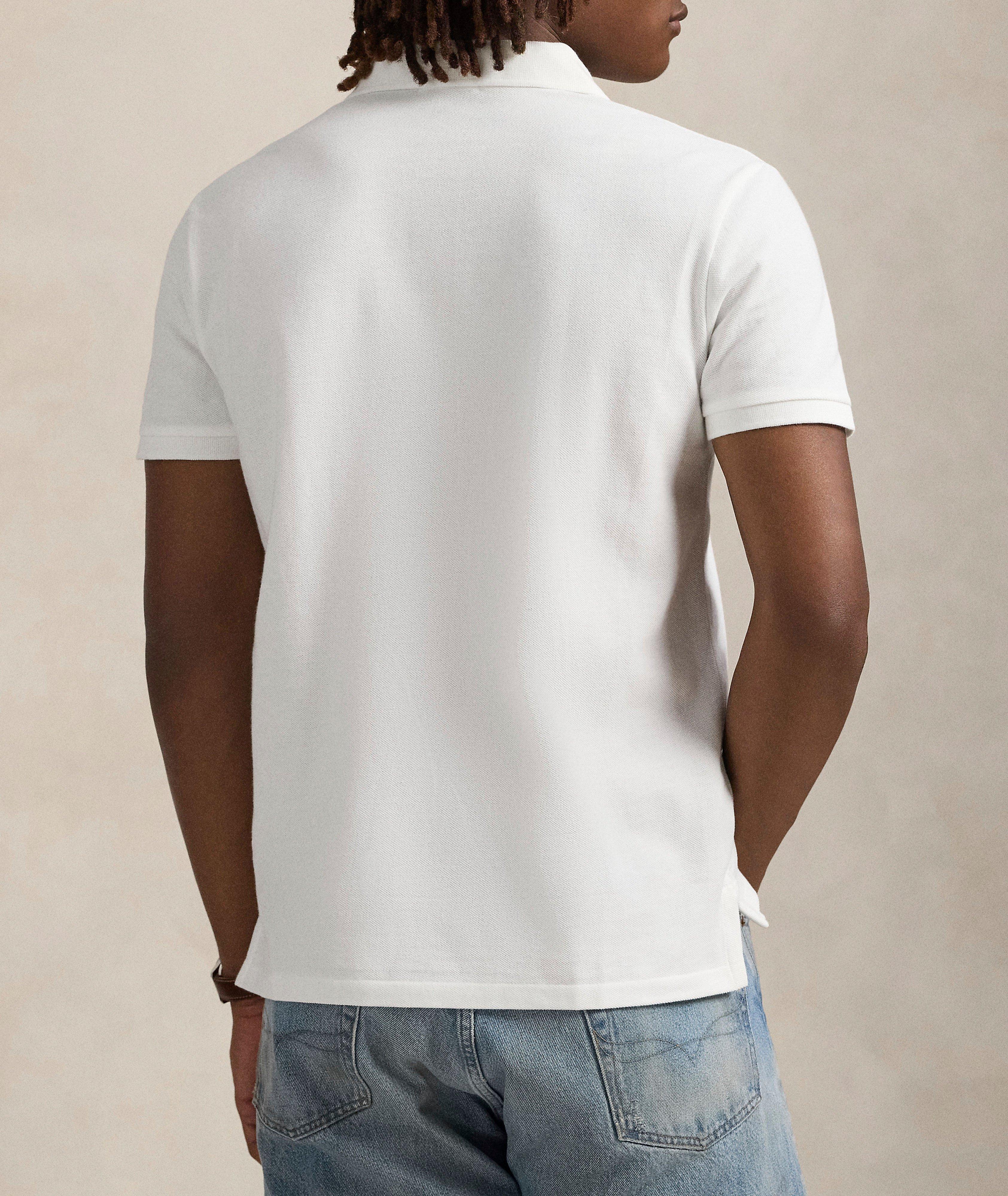 Polo en maille de coton emblématique image 2