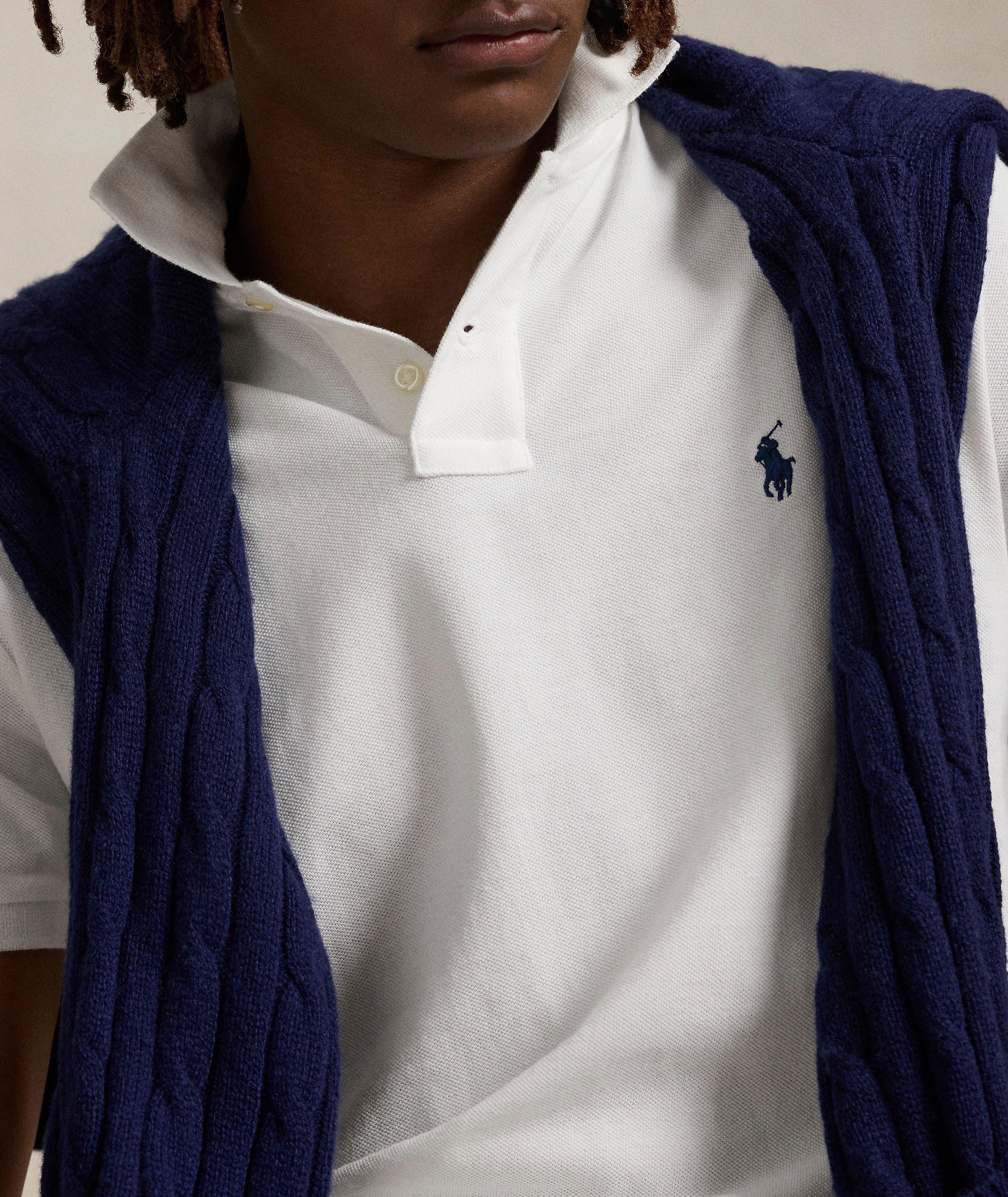 Polo en maille de coton emblématique image 3