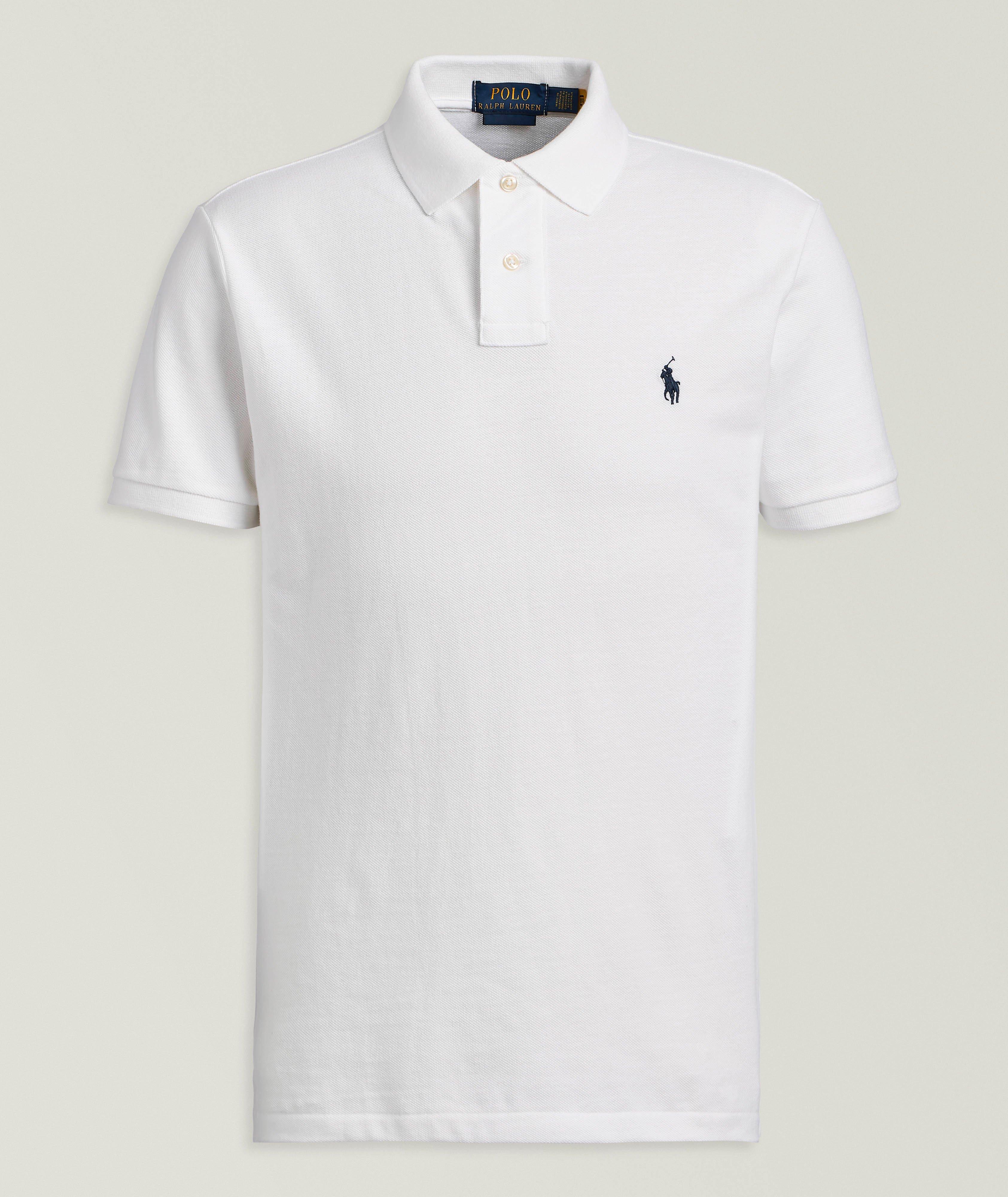 Polo en maille de coton emblématique image 0