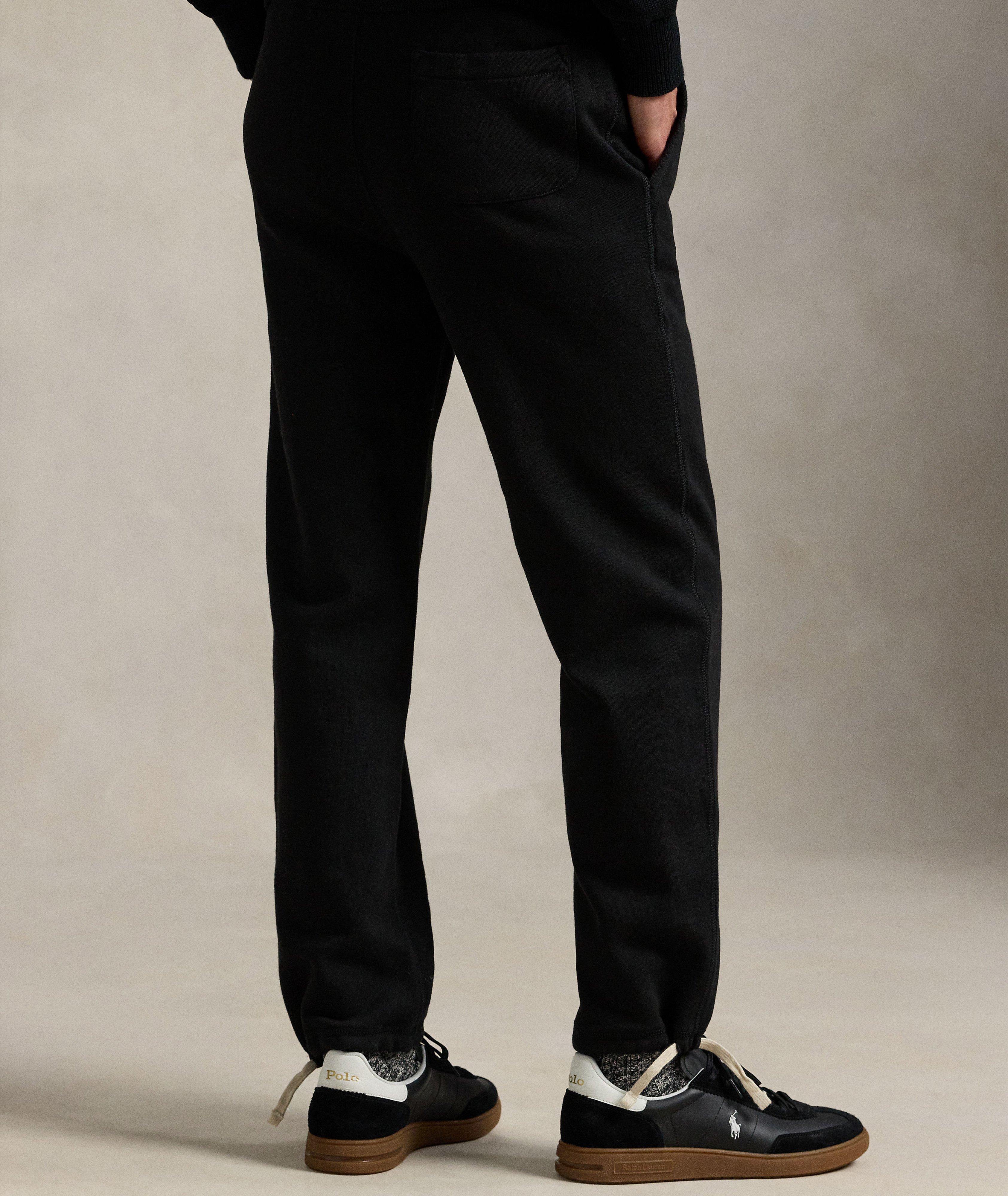 Pantalon de survêtement en molleton mélangé coton image 2