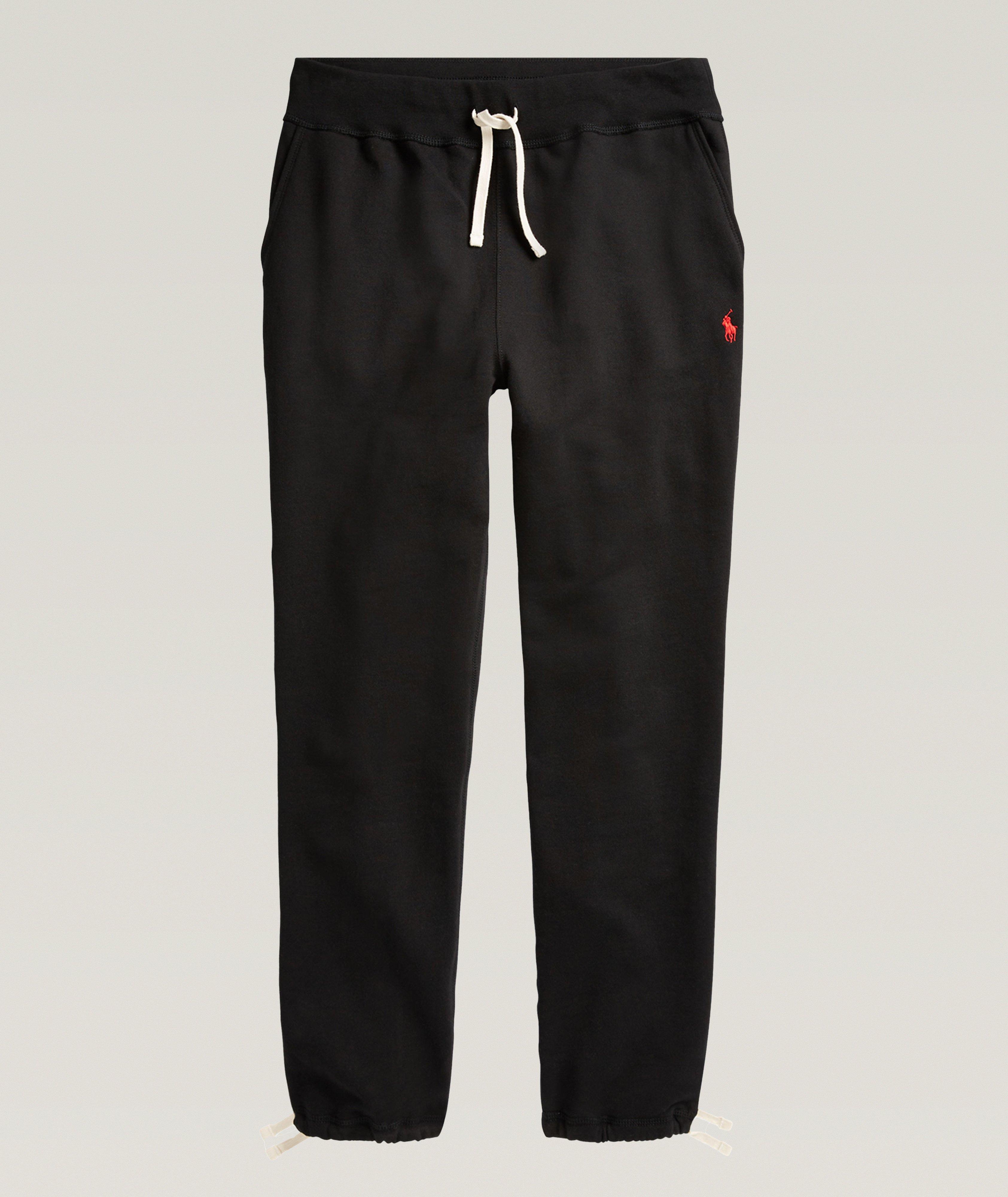 Pantalon de survêtement en molleton mélangé coton image 0