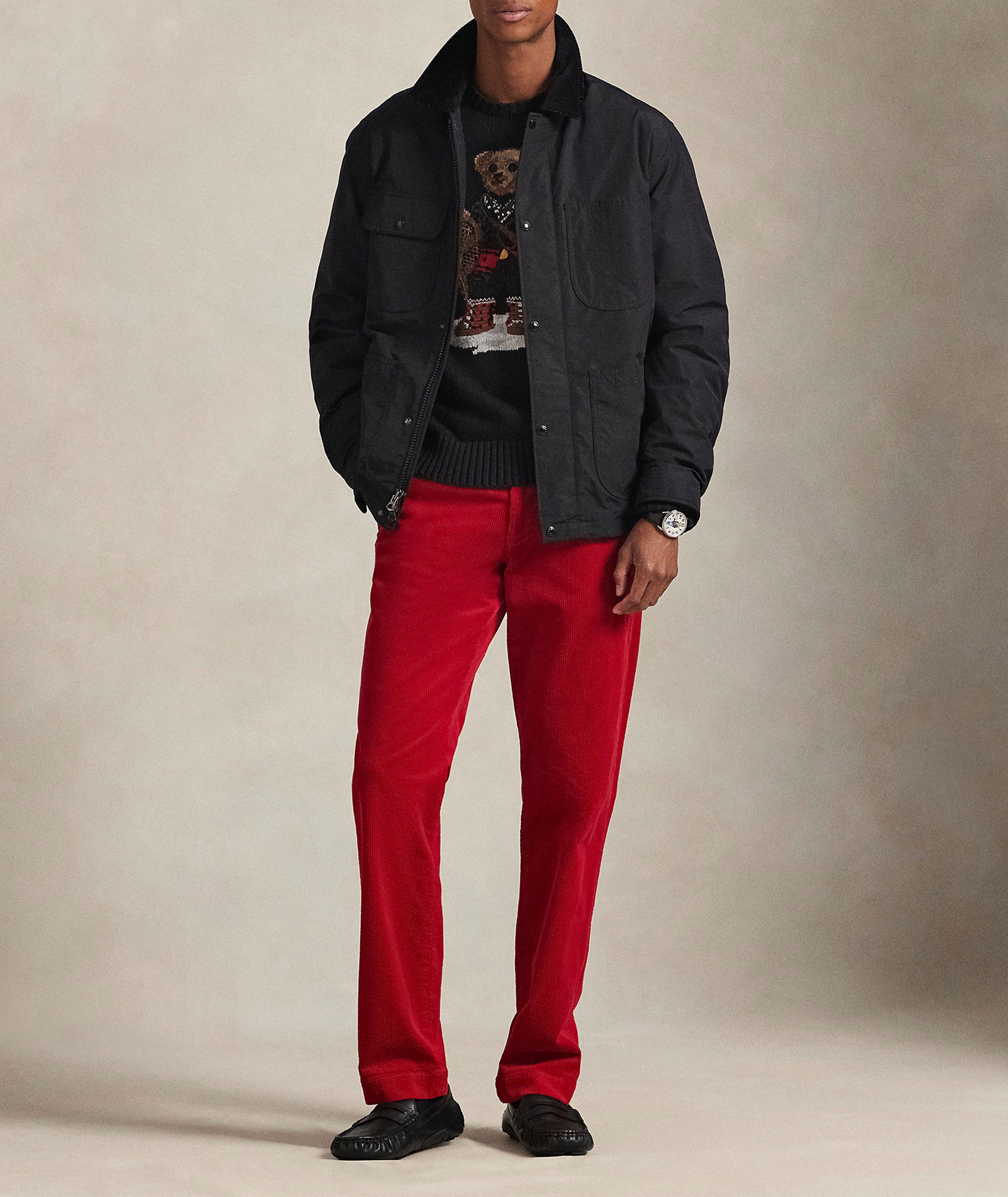 Pull Polo Bear en coton et cachemire image 3