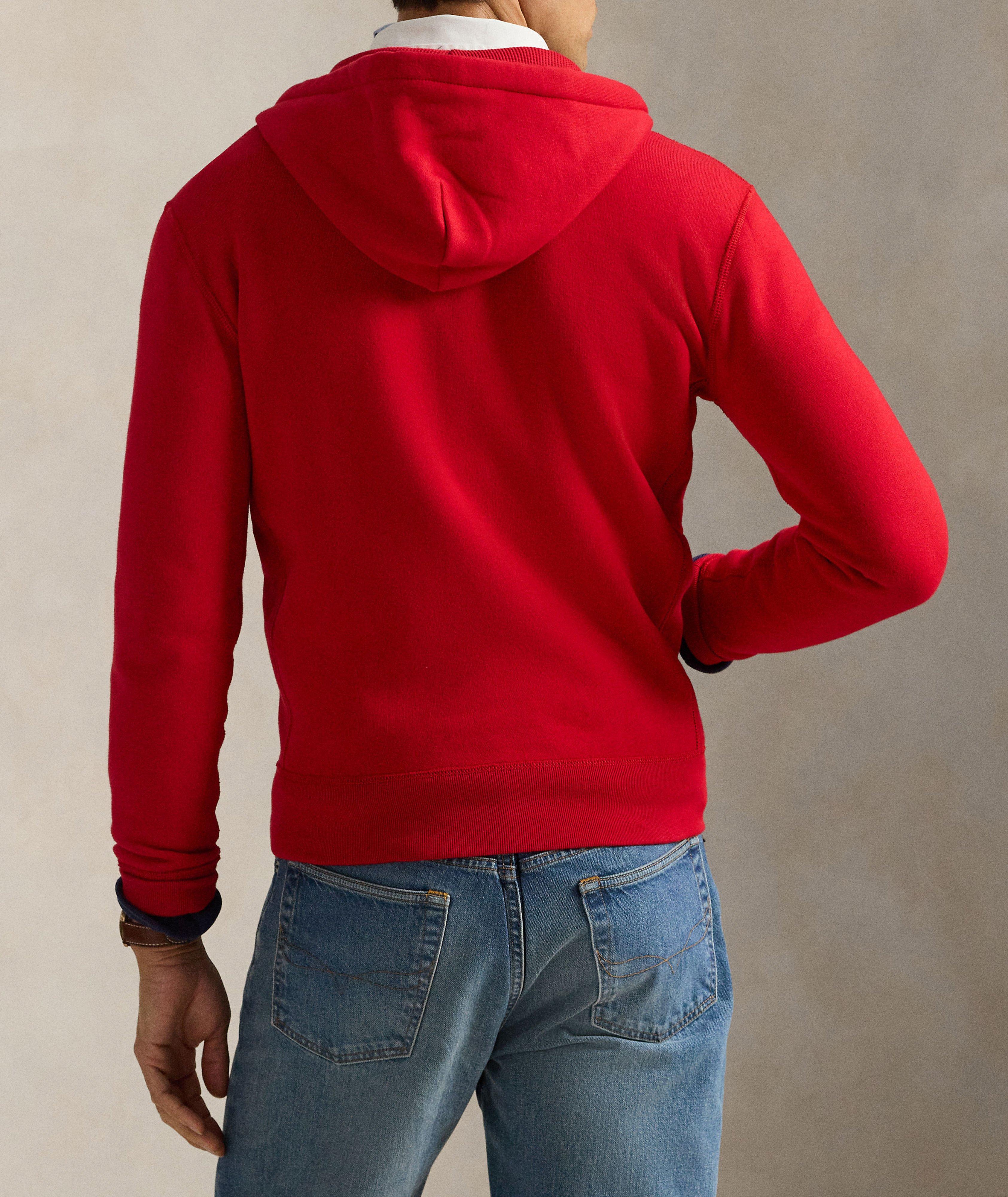 Fleece Full-Zip Hooded Sweater image 2