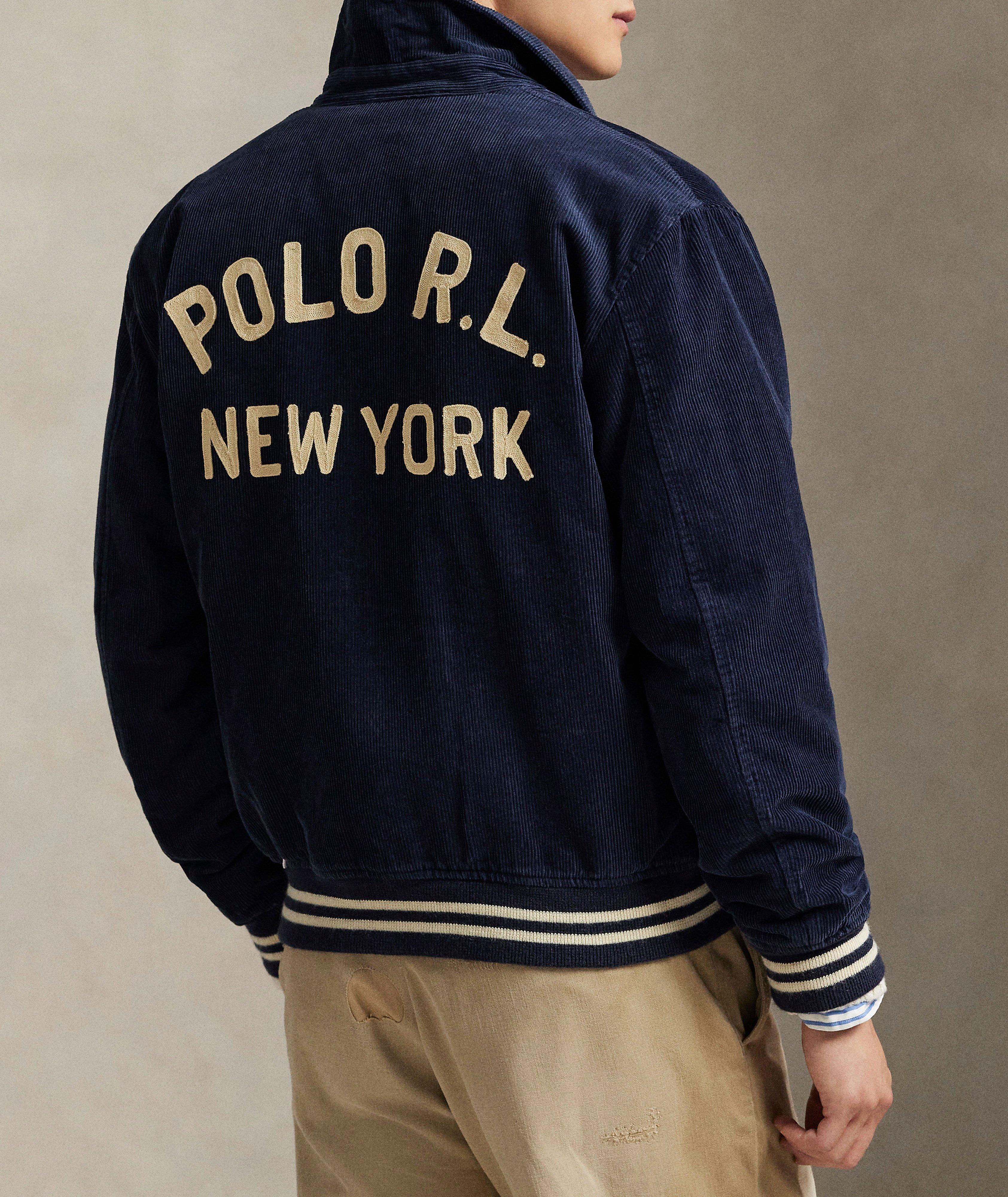 Corduroy Letterman Jacket image 2