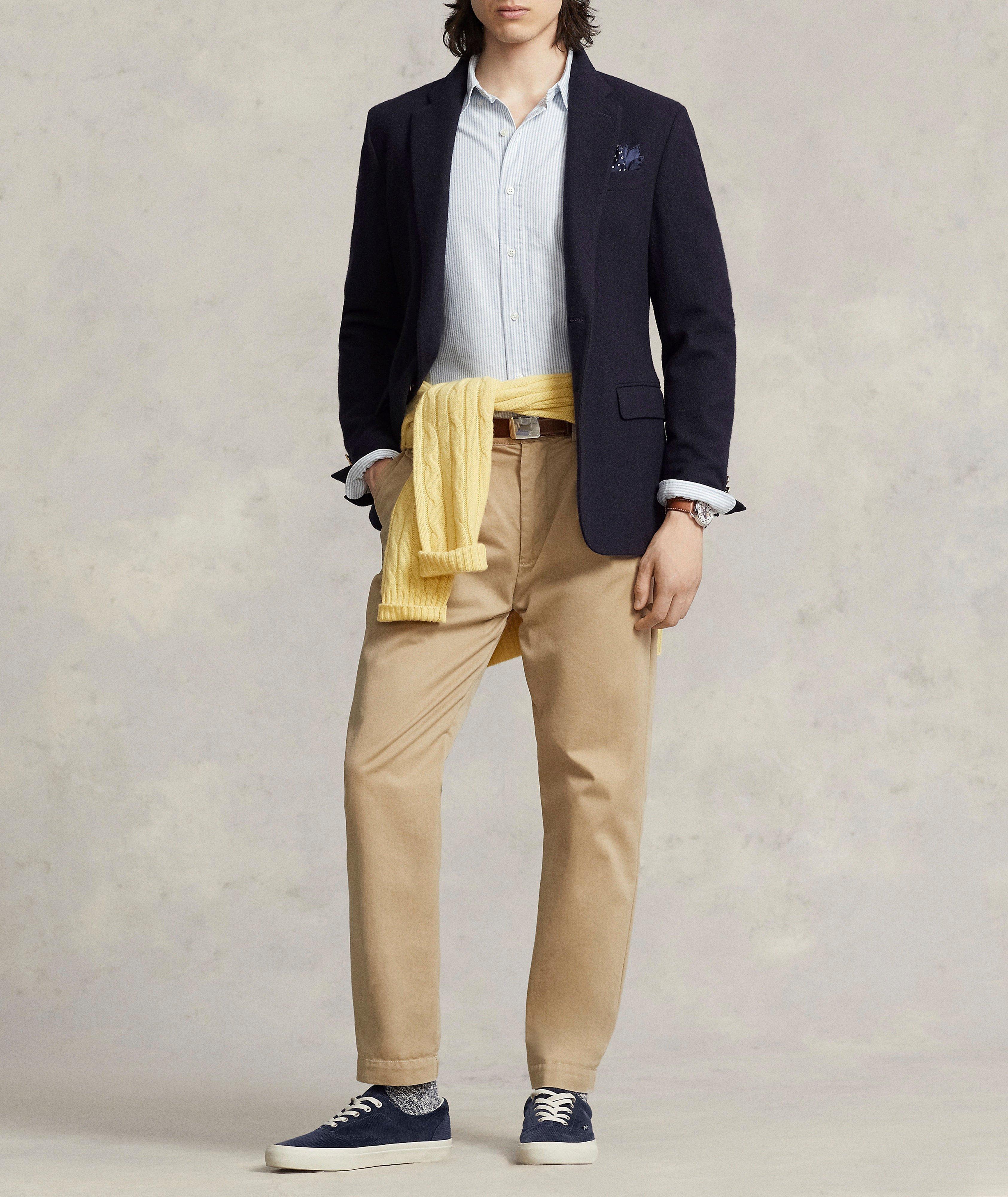 Striped Cotton Oxford Shirt image 3