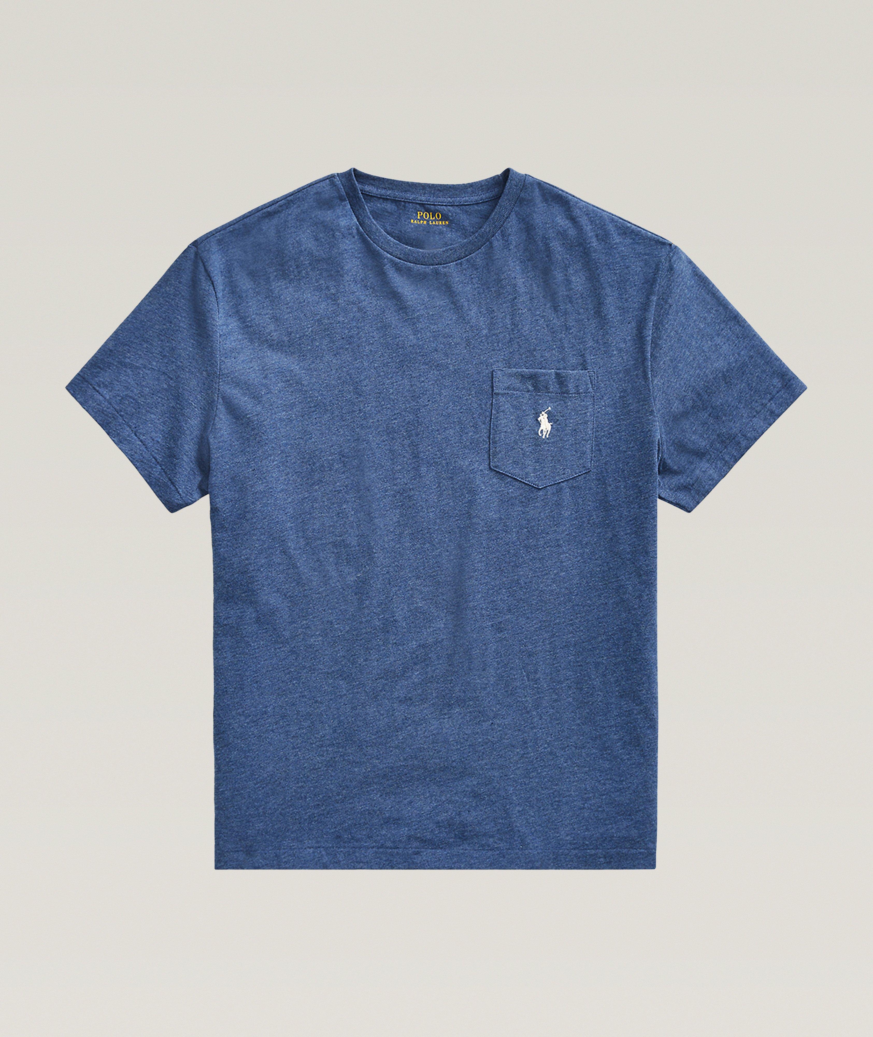 Jersey Patch Pocket Crewneck T-Shirt image 0