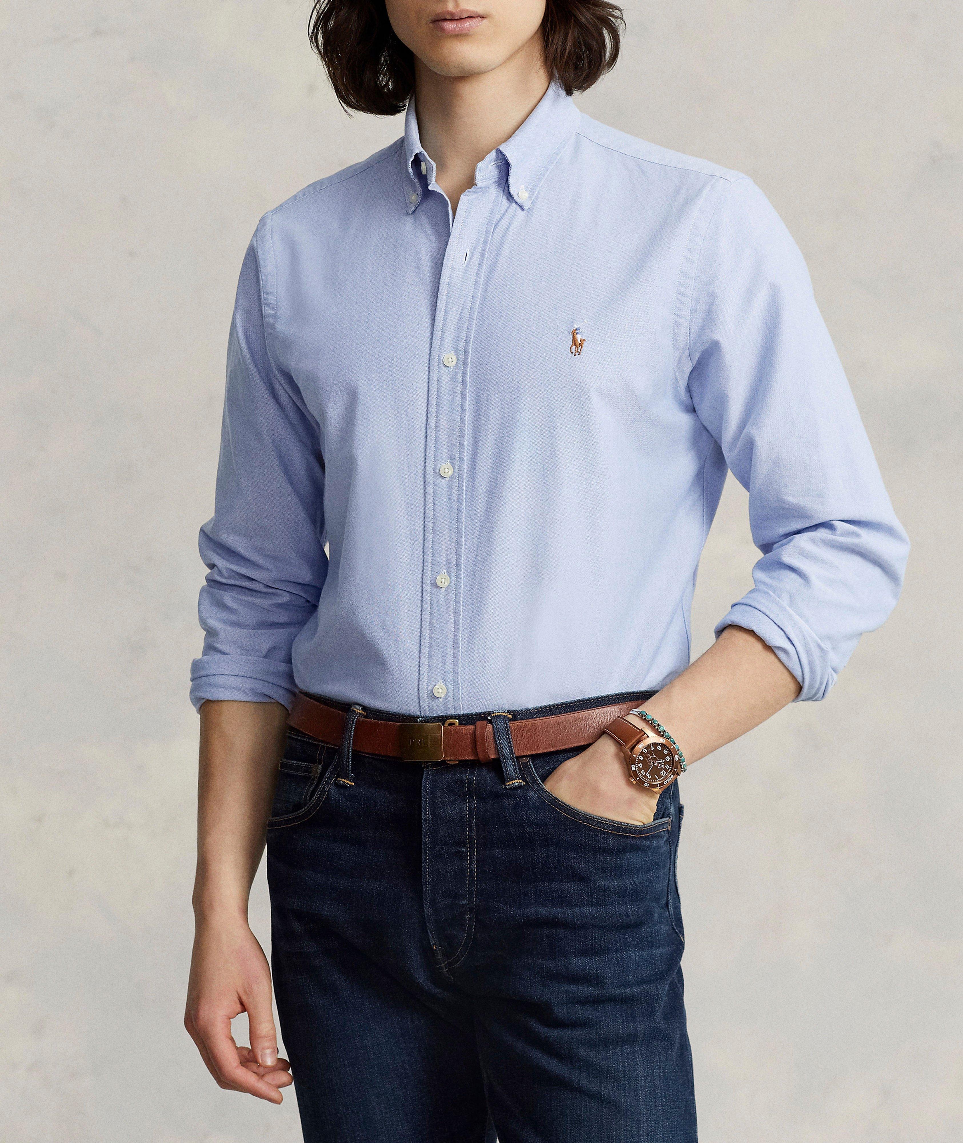 Chemise Oxford en coton emblématique image 1