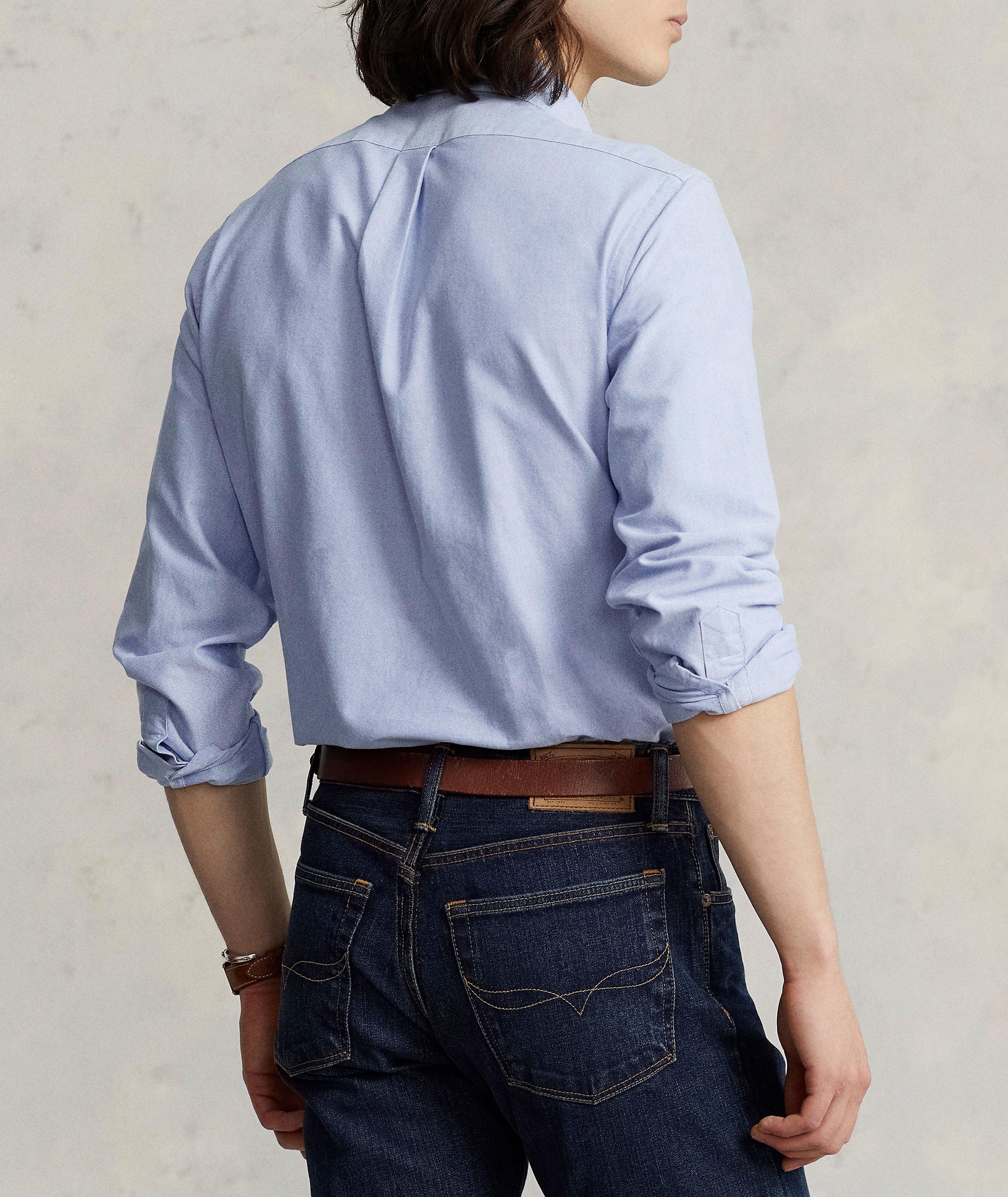 Chemise Oxford en coton emblématique image 2