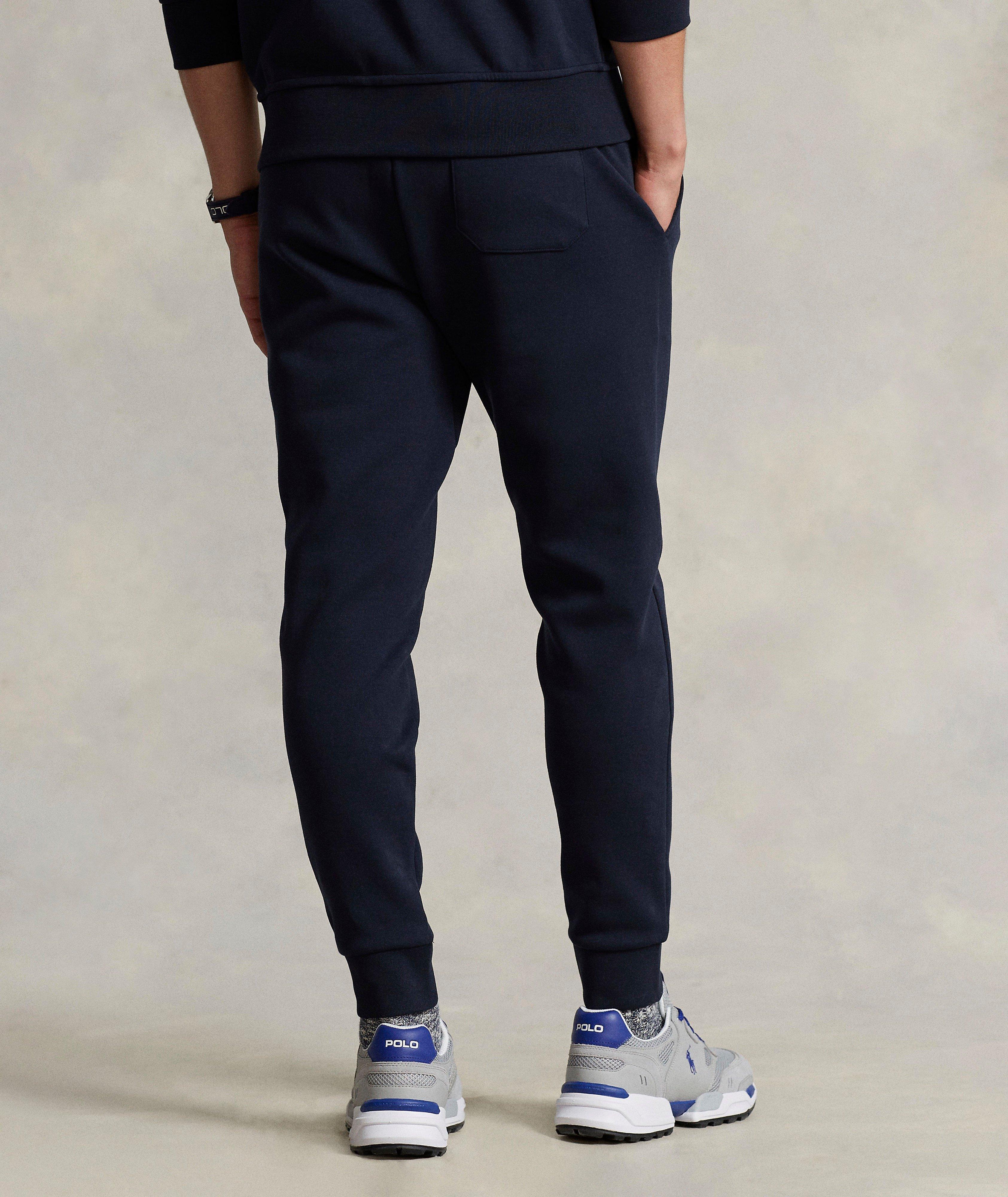 Pantalon de jogging en coton mélangé double tricot image 2