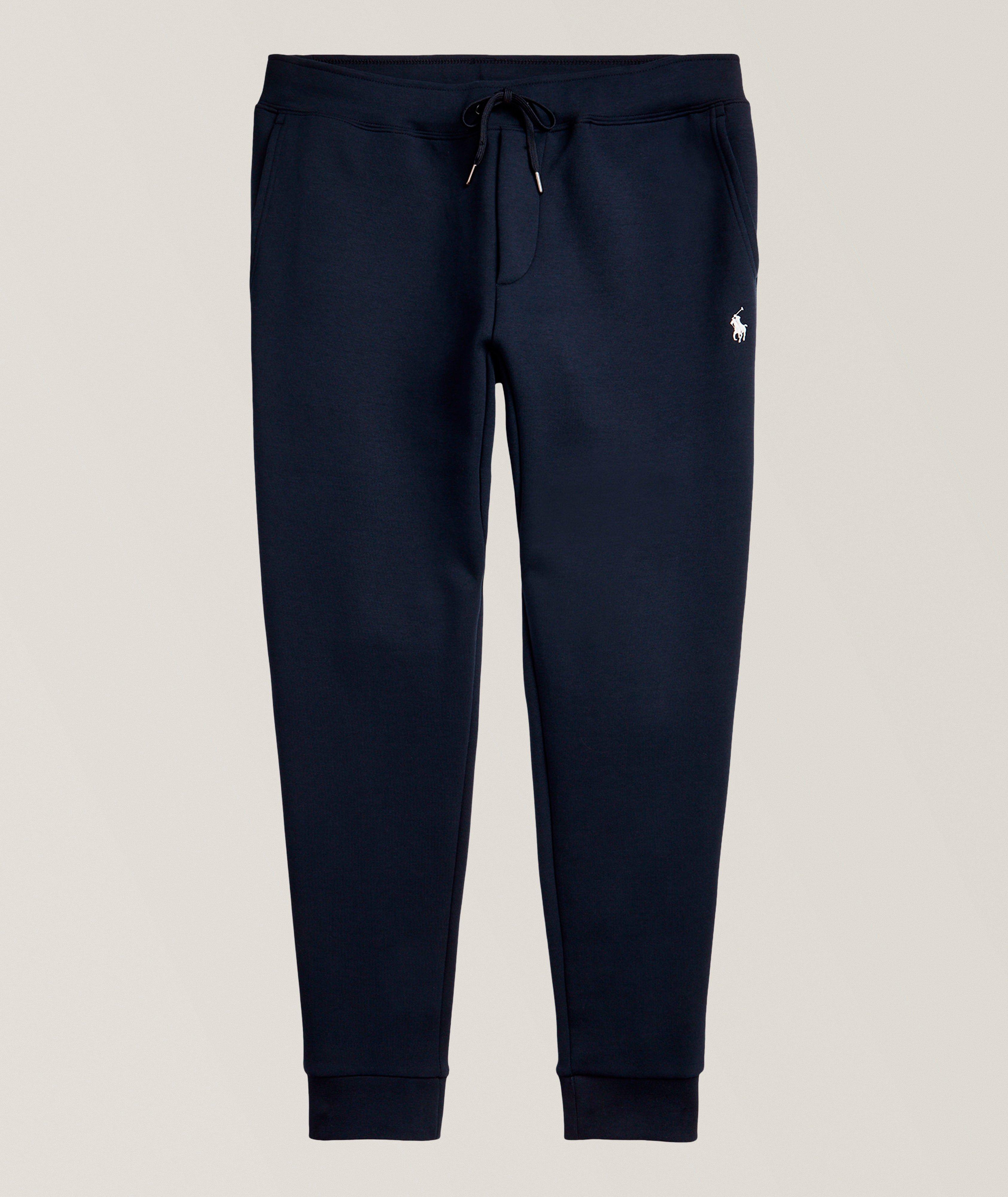 Pantalon de jogging en coton mélangé double tricot image 0