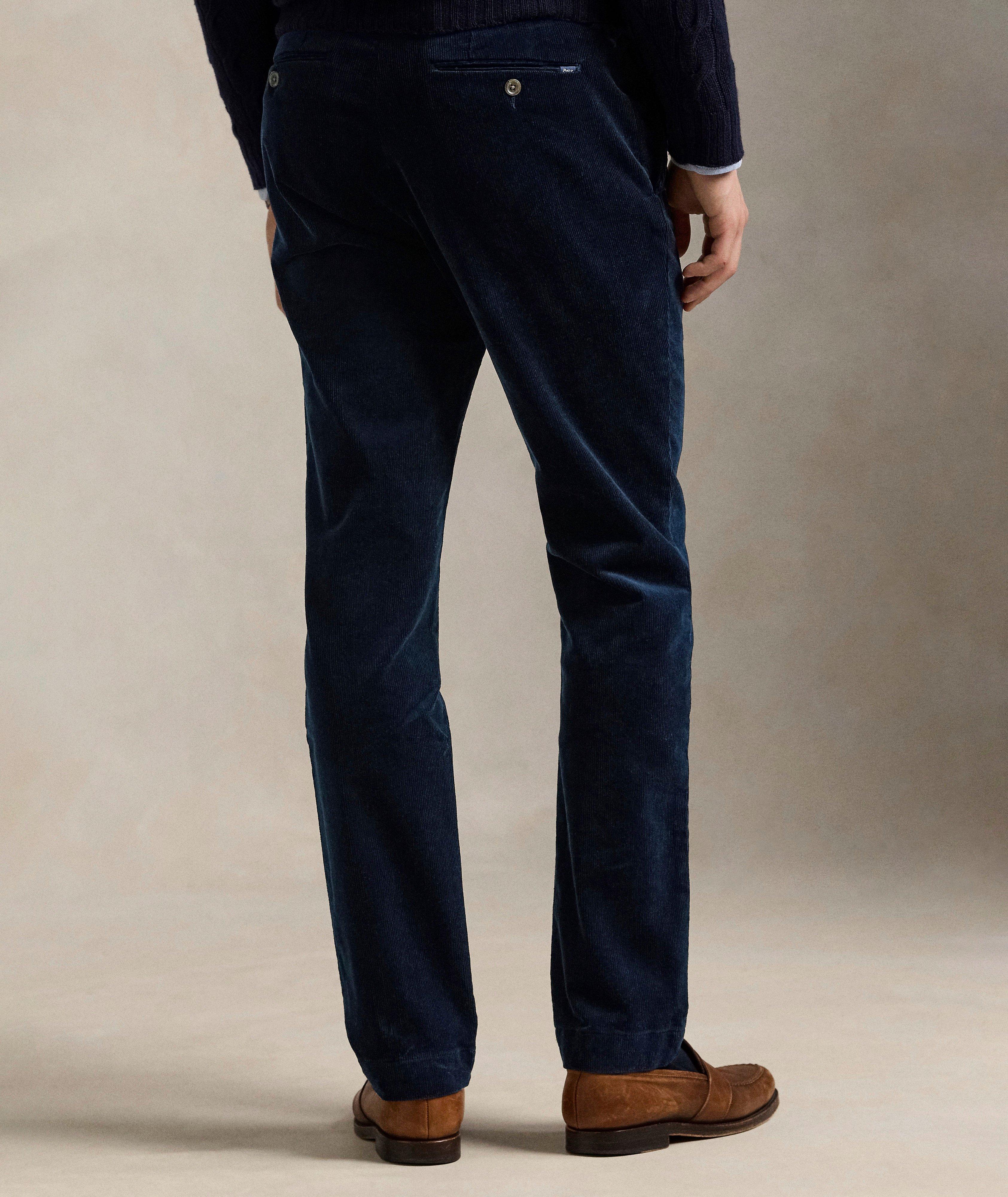 Pantalon Andover slim en velours côtelé stretch image 2