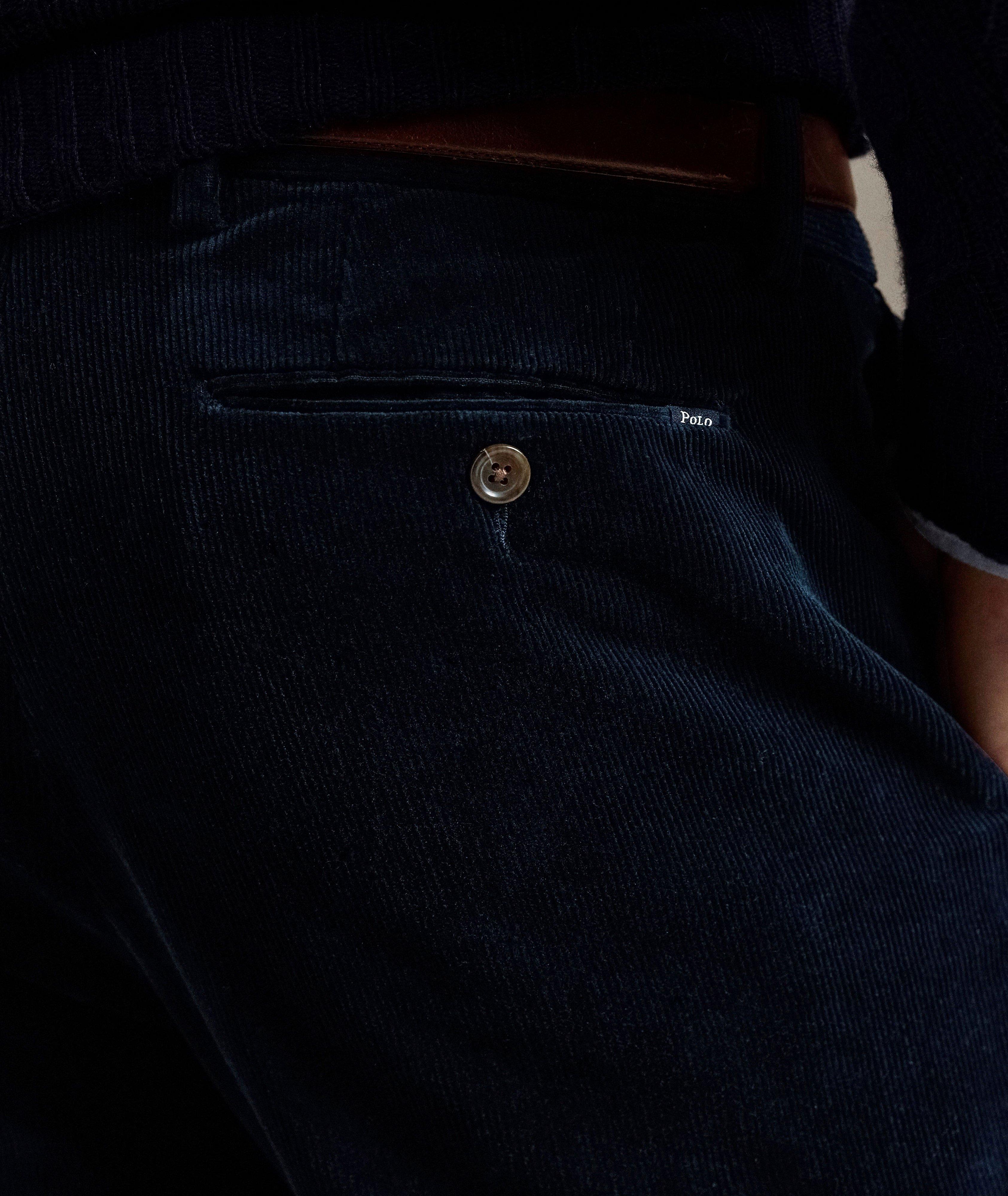 Pantalon Andover slim en velours côtelé stretch image 3