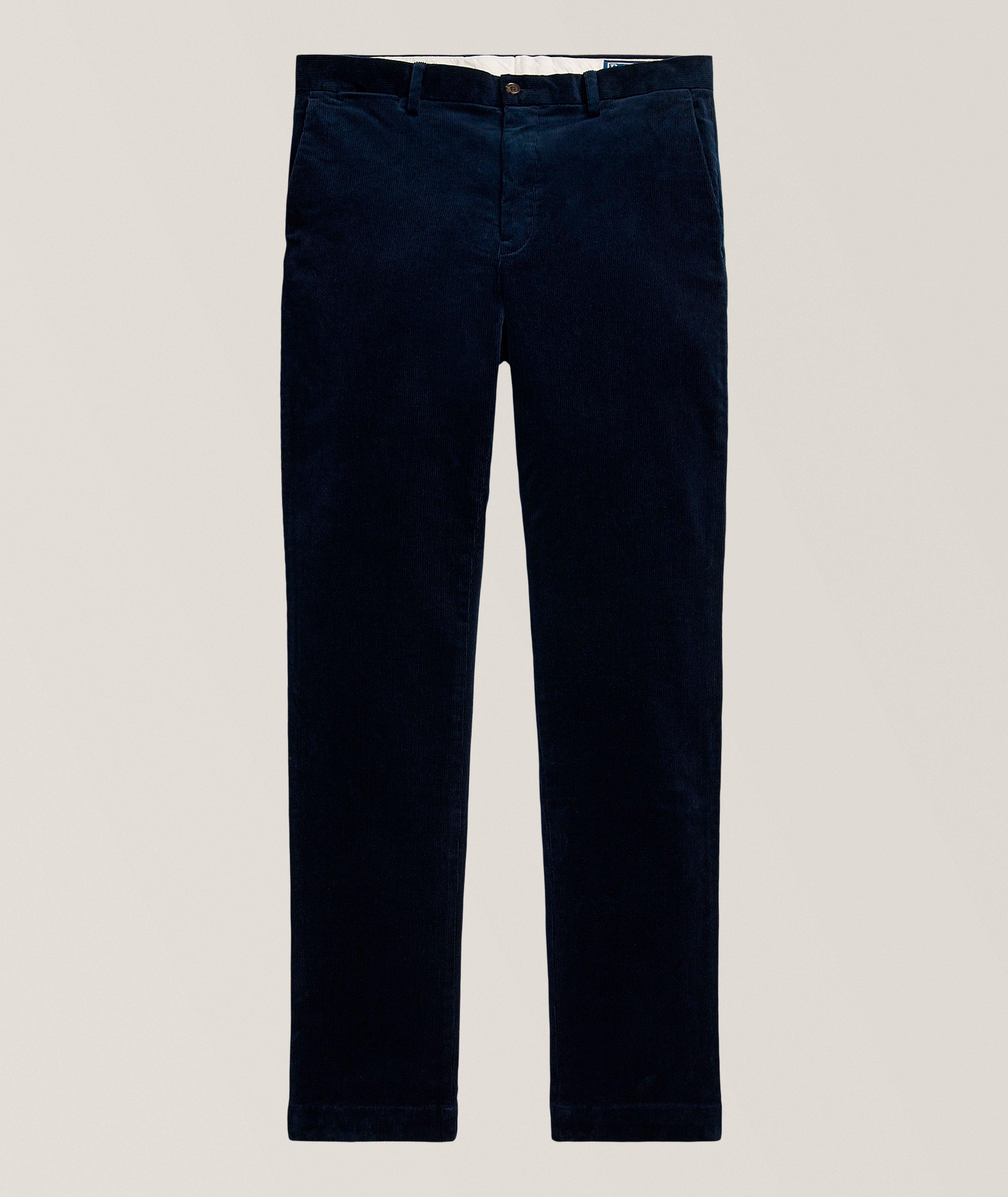 Pantalon Andover slim en velours côtelé stretch image 0