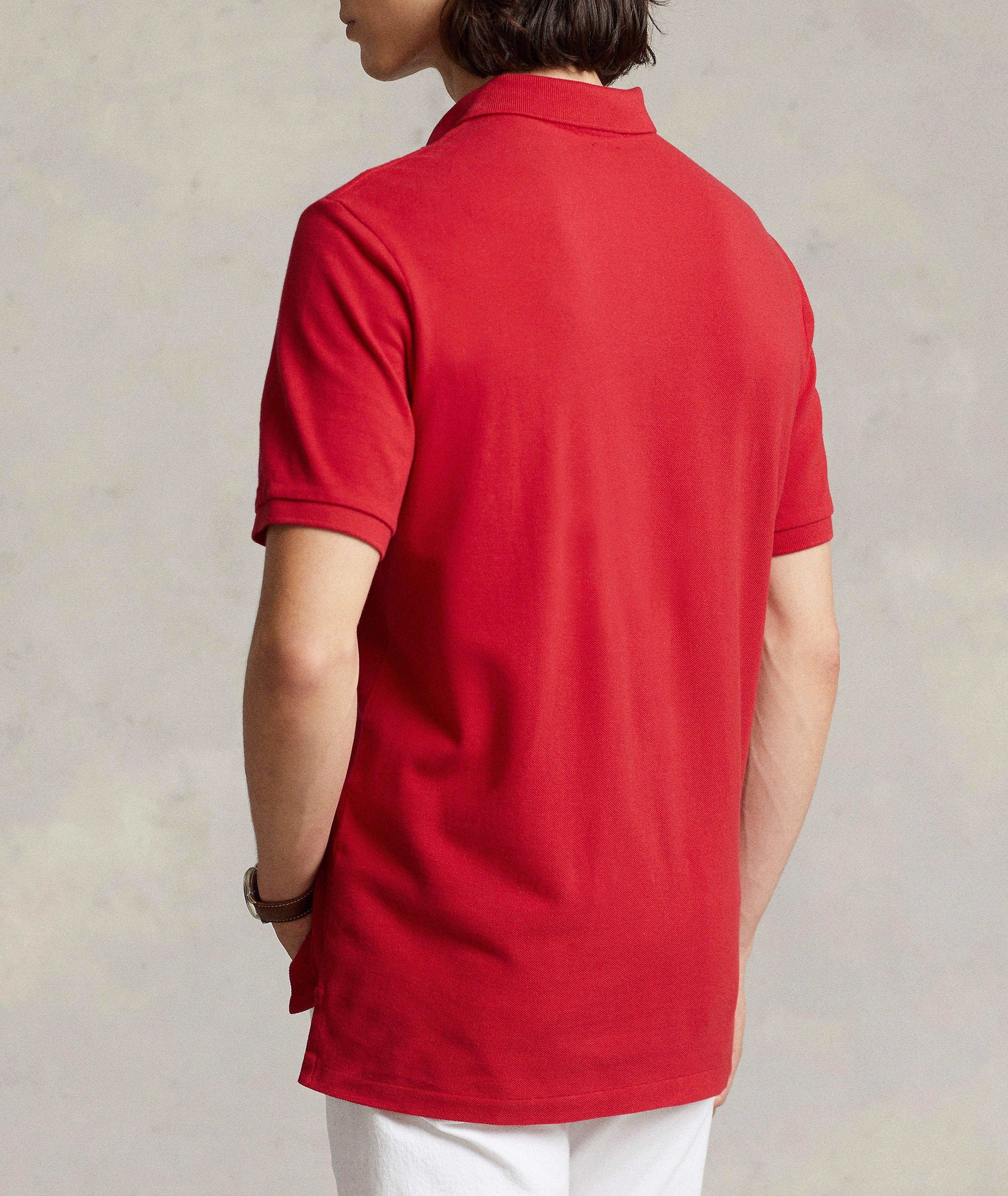 Polo en maille de coton emblématique image 2