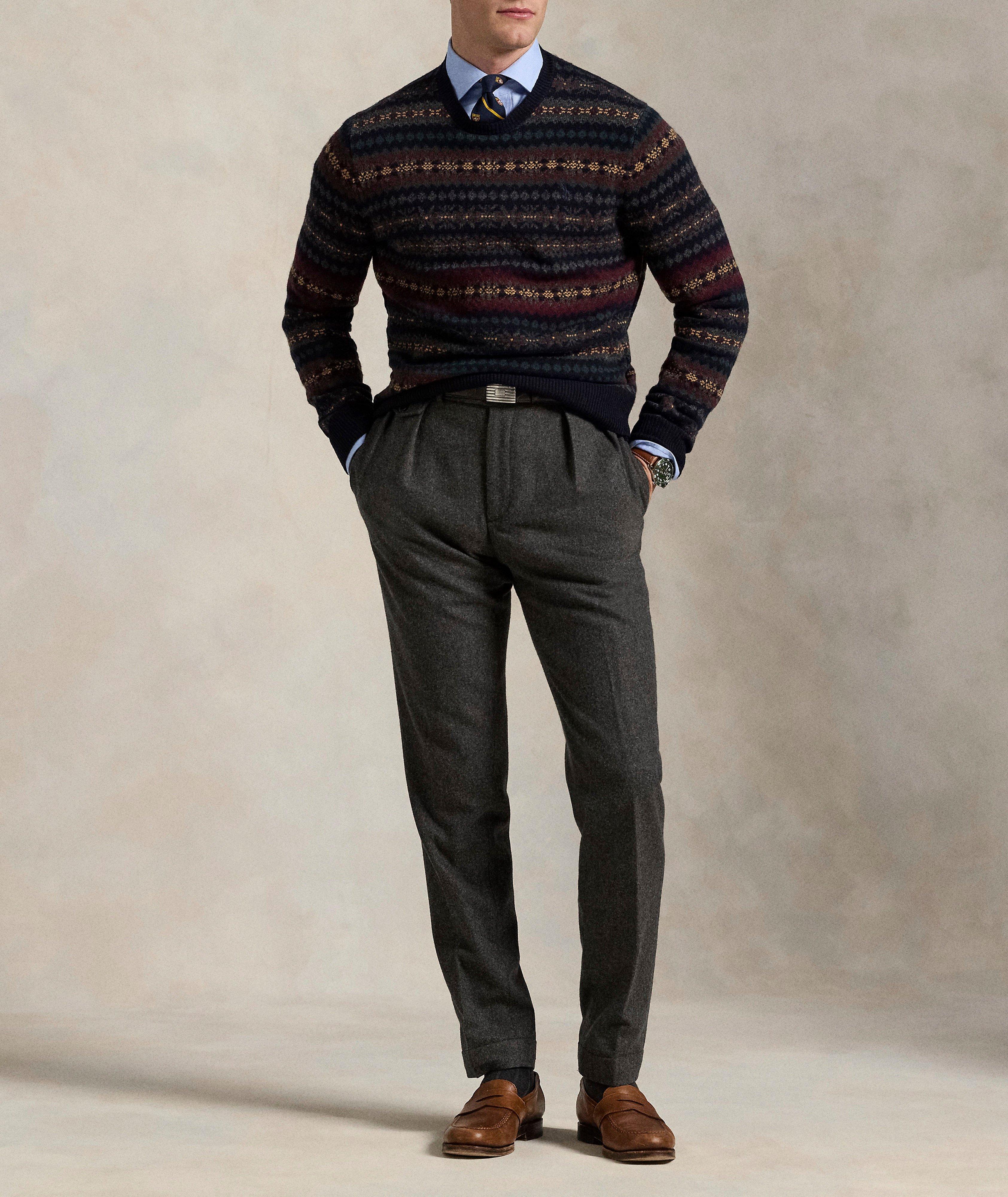 Fair Isle Wool Sweater image 4