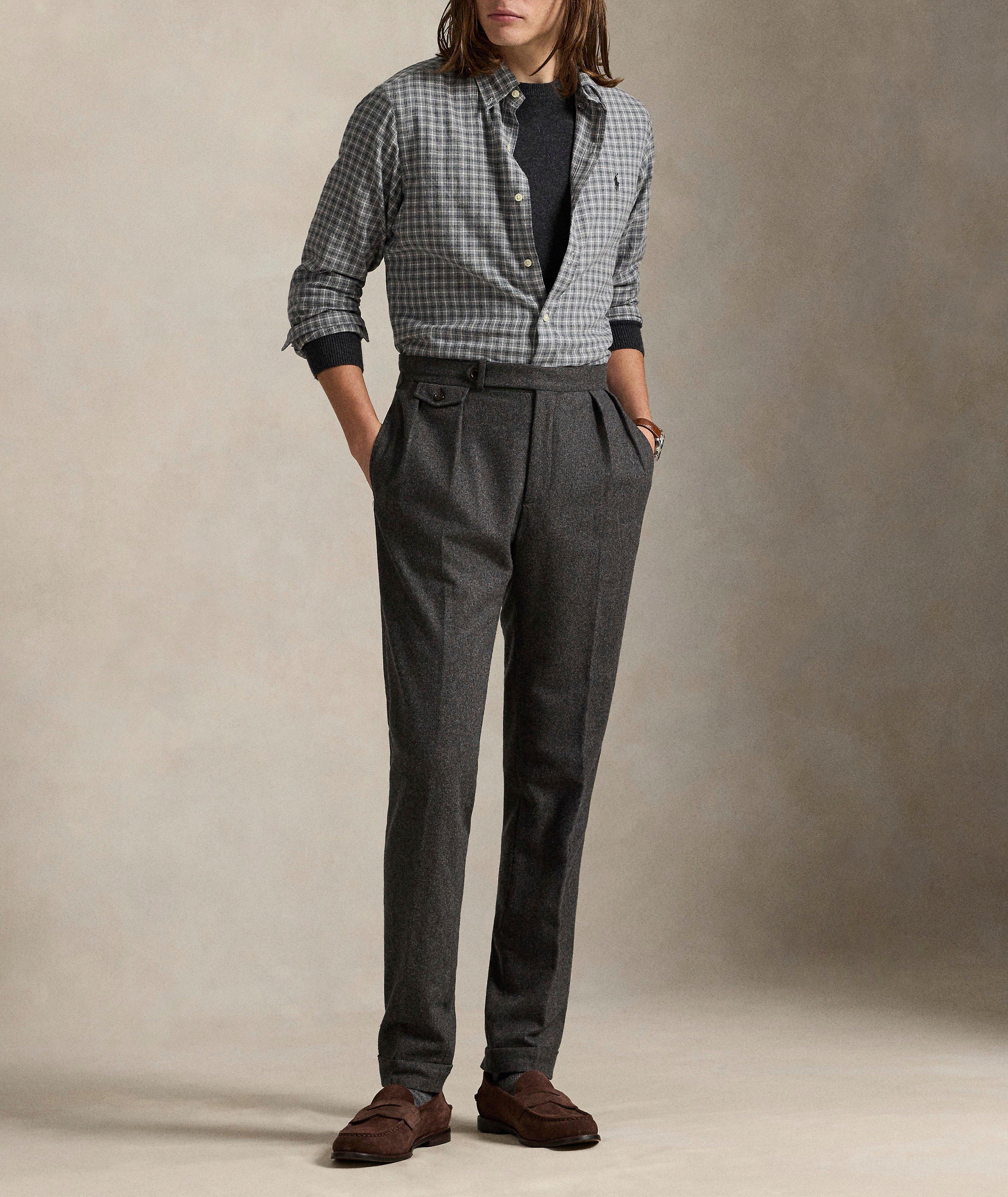 Plaid Cotton Twill Shirt image 4