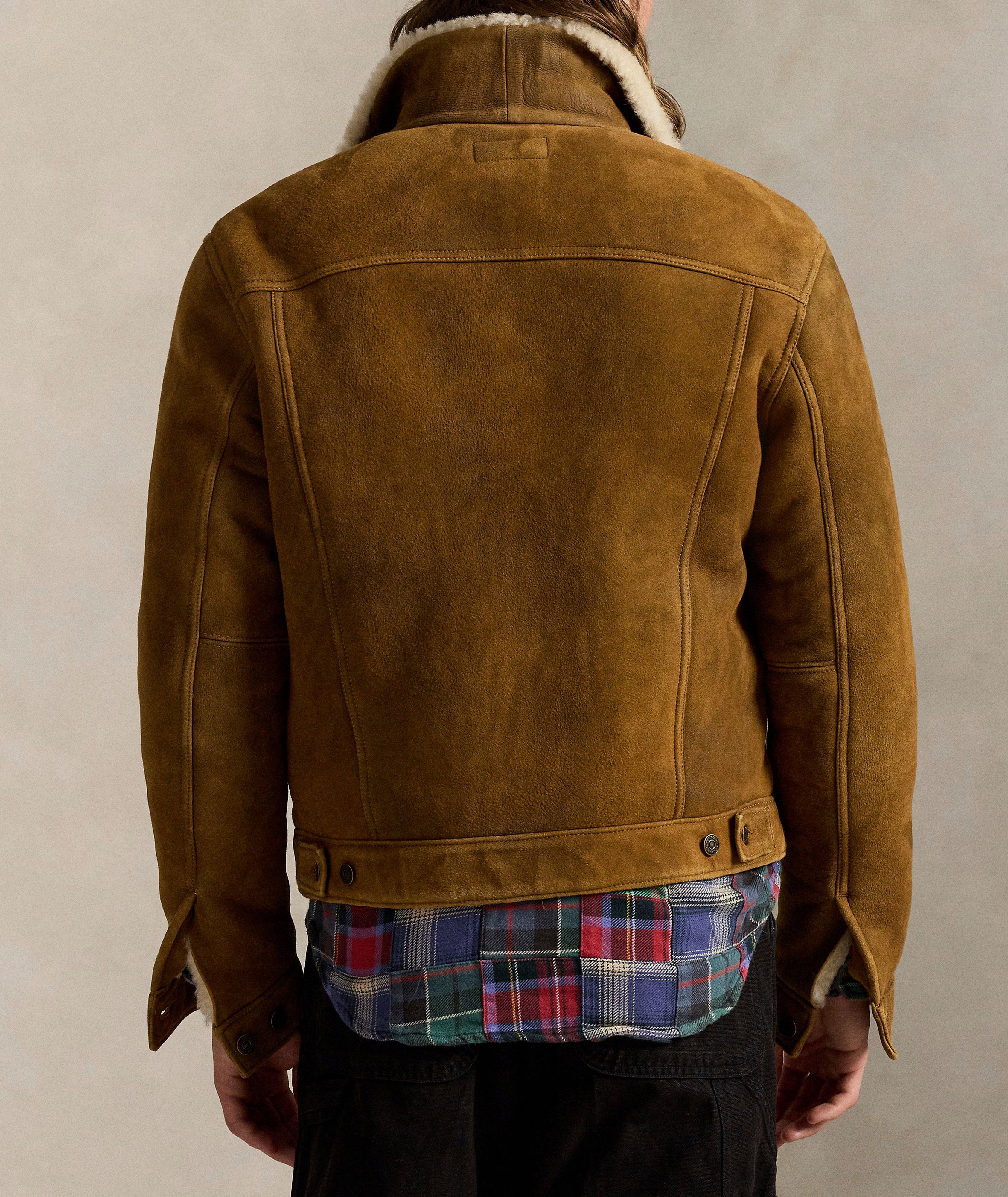 Veste camionneur en shearling image 2