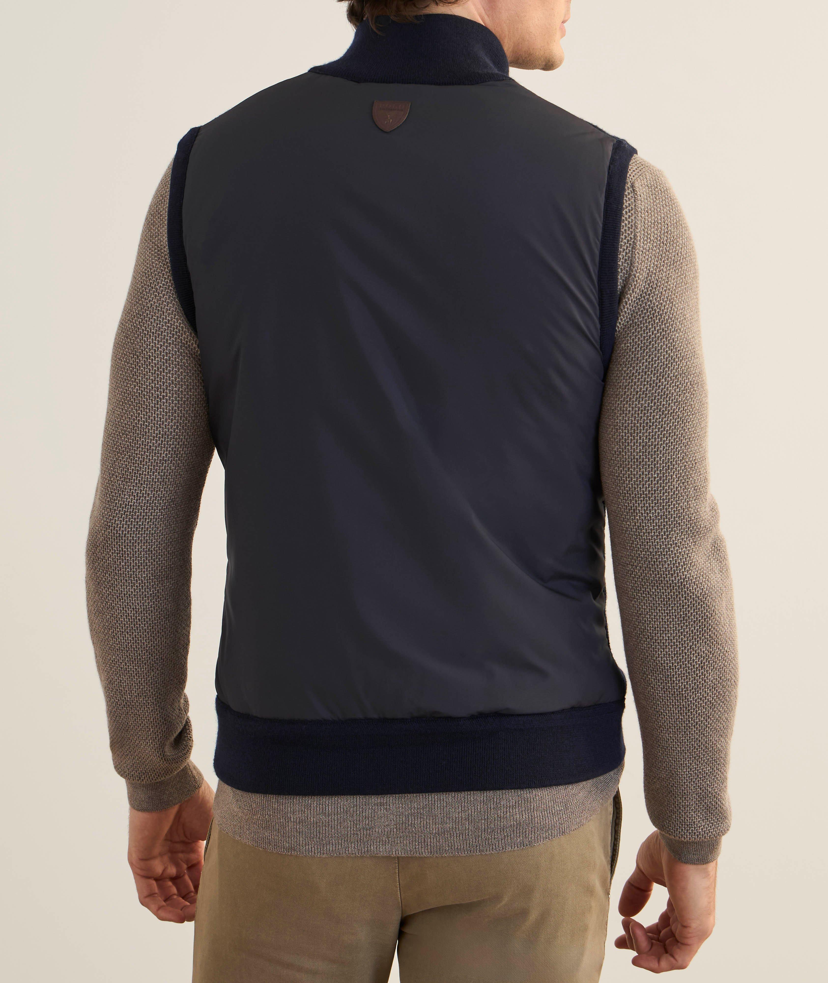 Gilet hybride en laine image 2