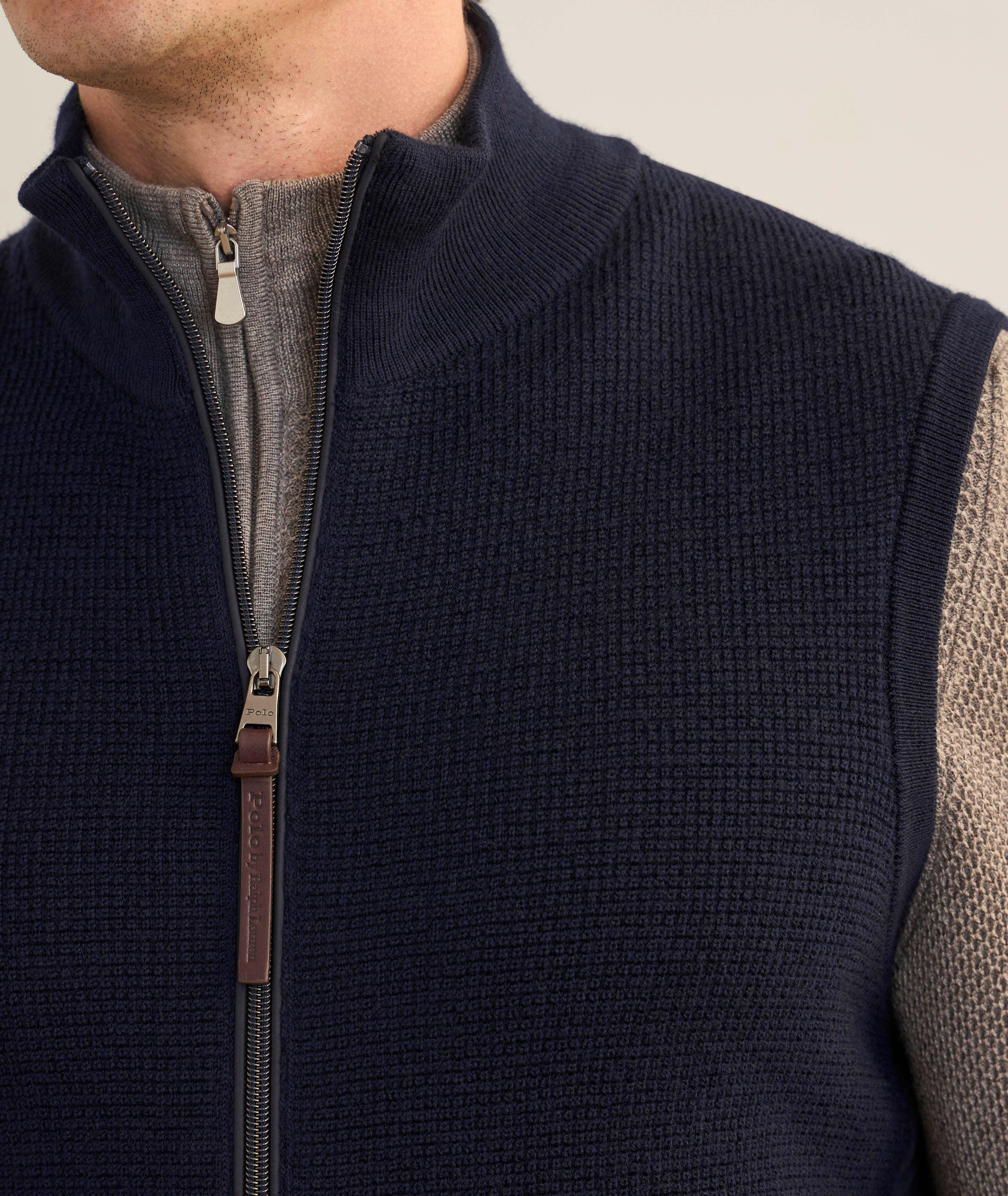 Gilet hybride en laine image 3