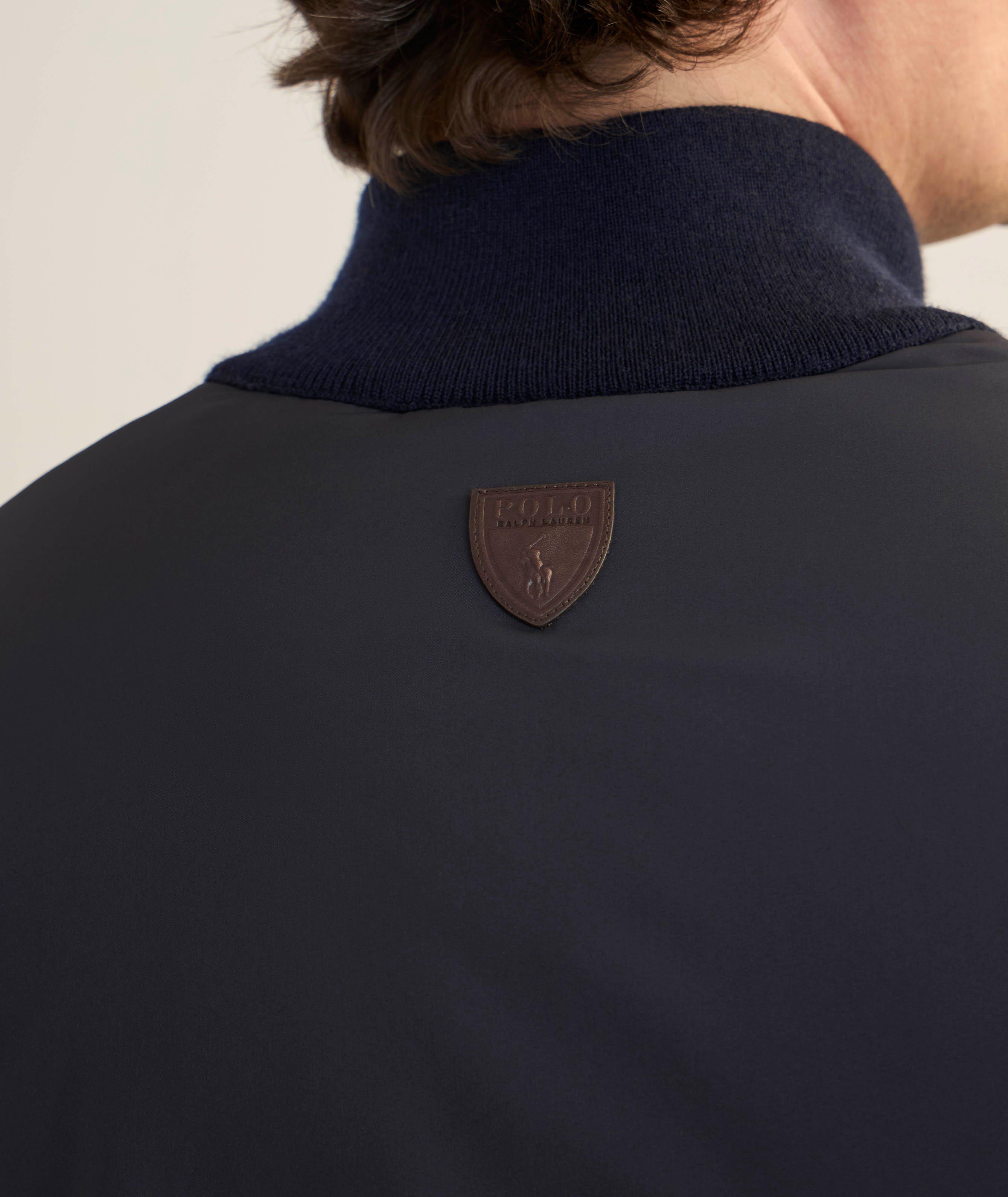 Gilet hybride en laine image 4