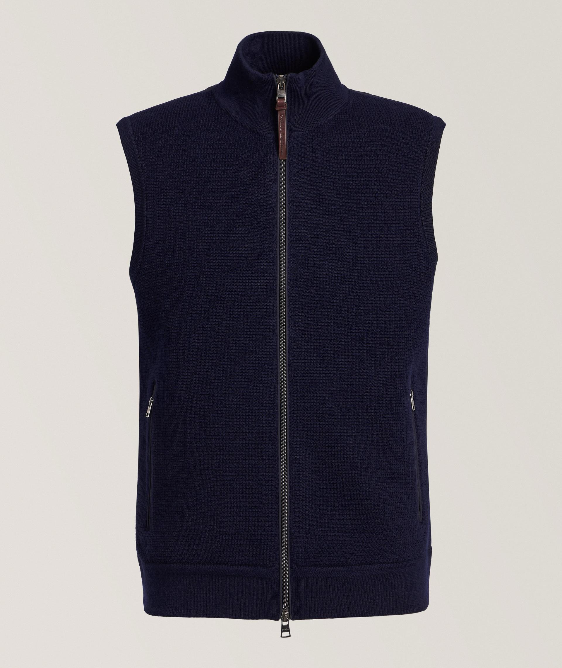 Gilet hybride en laine image 0