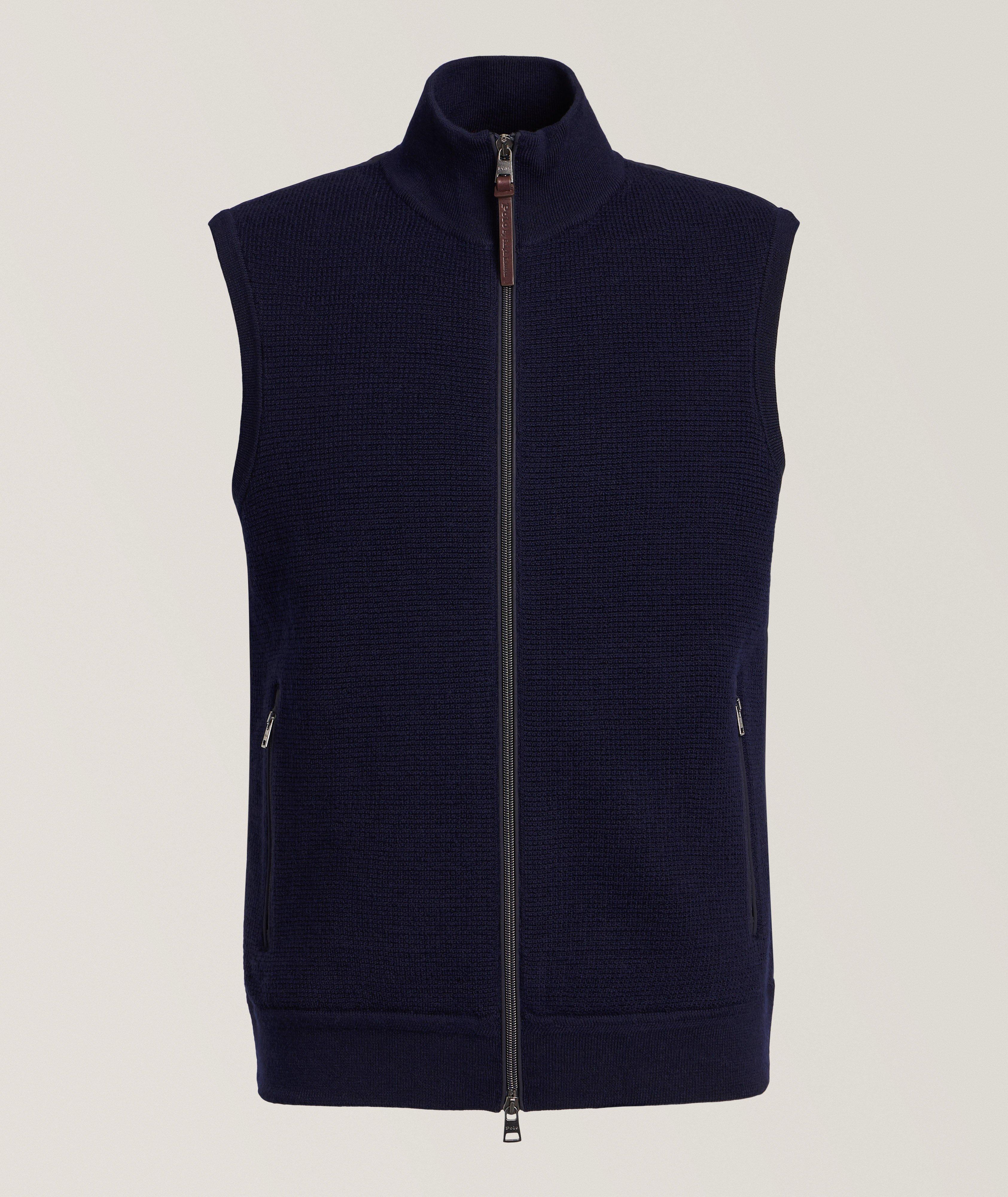 Gilet hybride en laine image 0