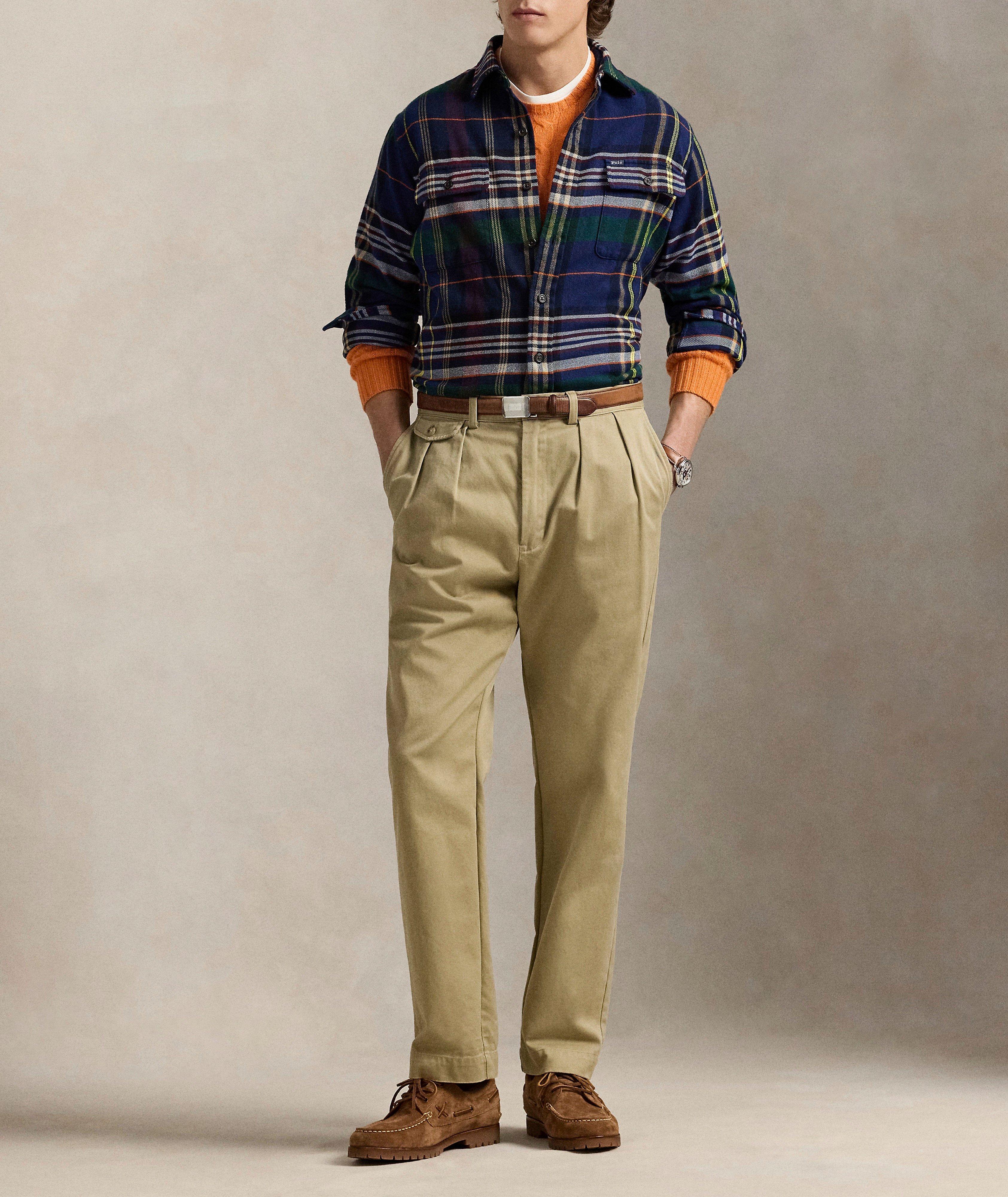 Chemise en flanelle de coton à carreaux image 4