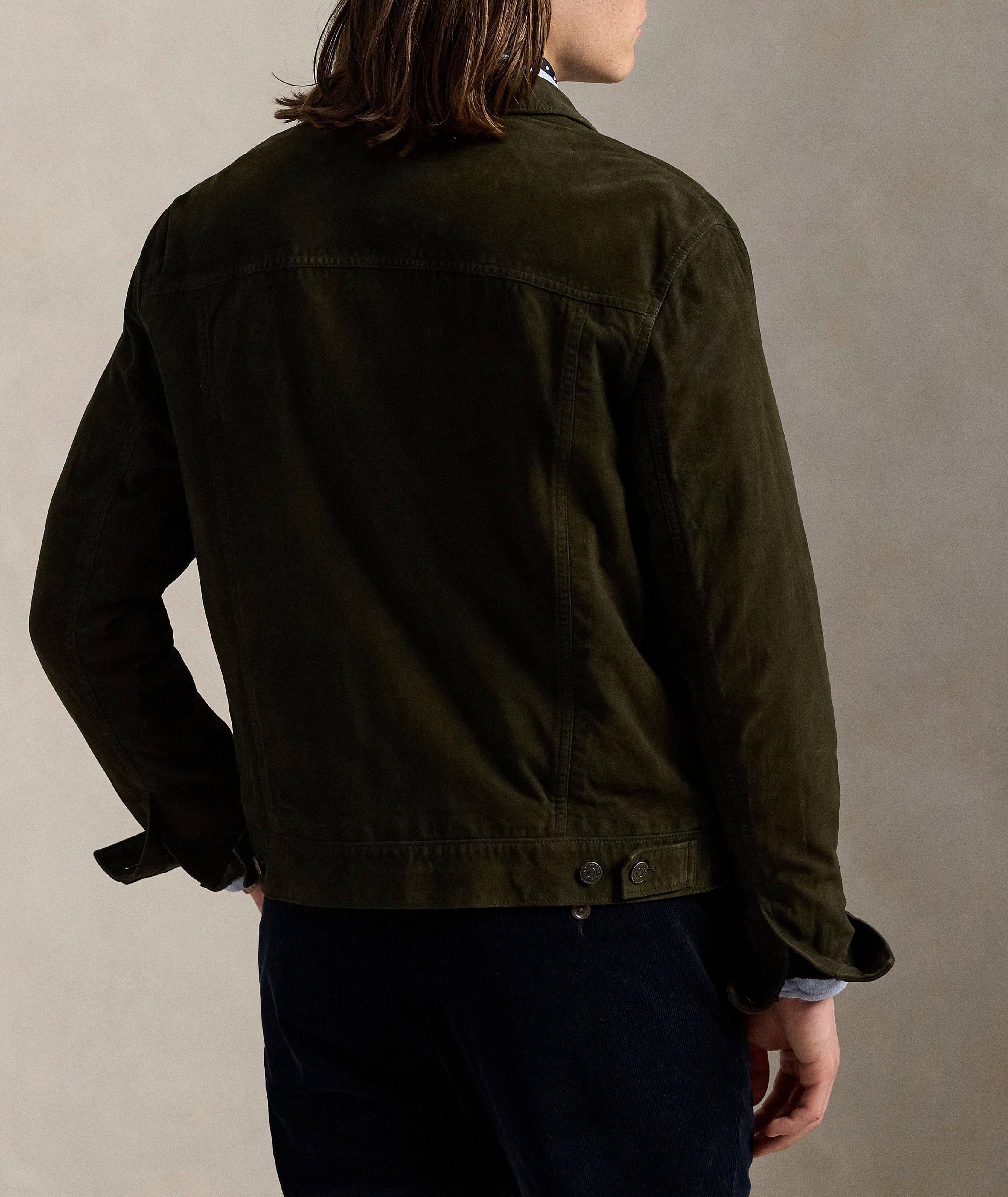Suede Trucker Jacket image 2