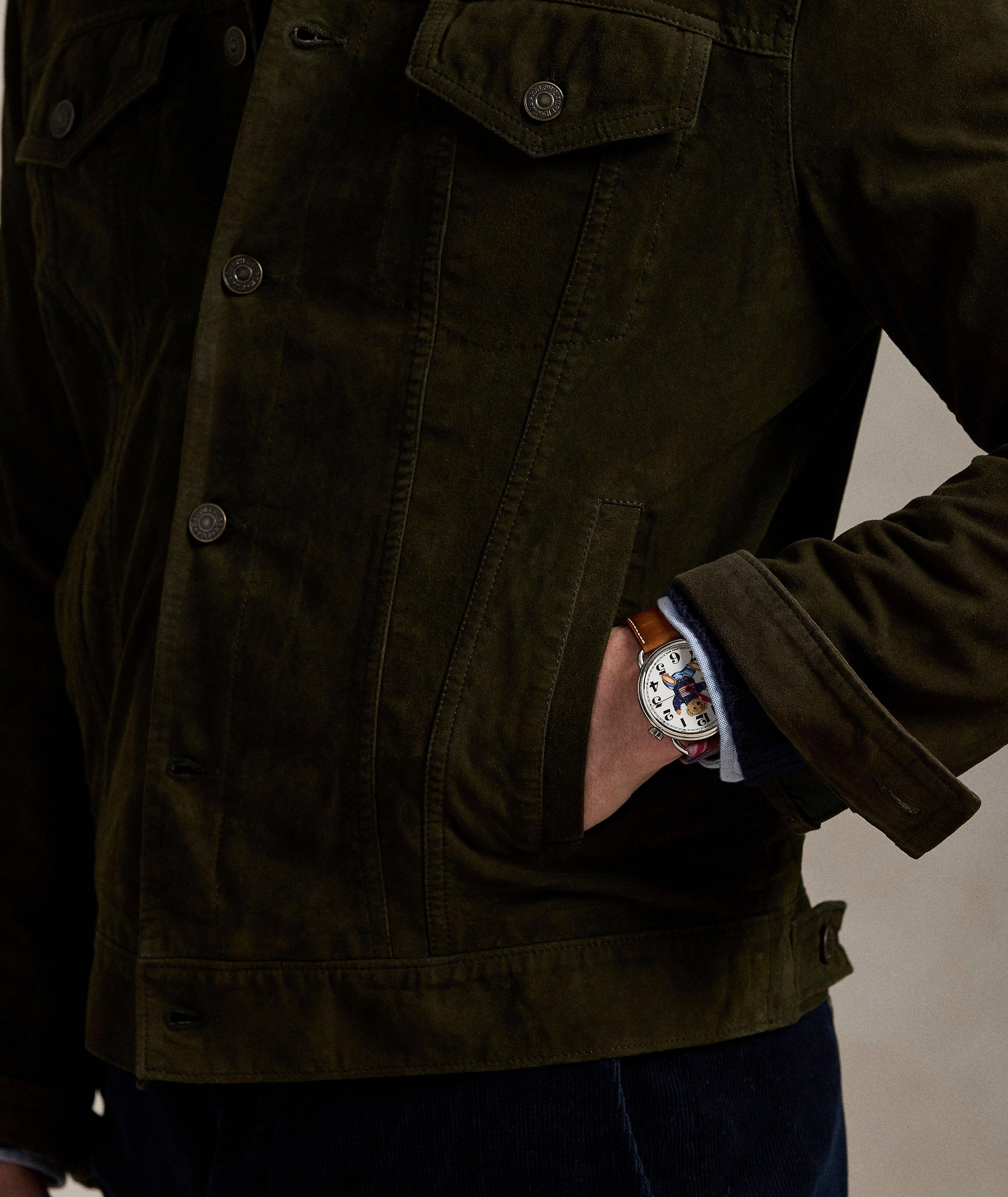 Suede Trucker Jacket image 3