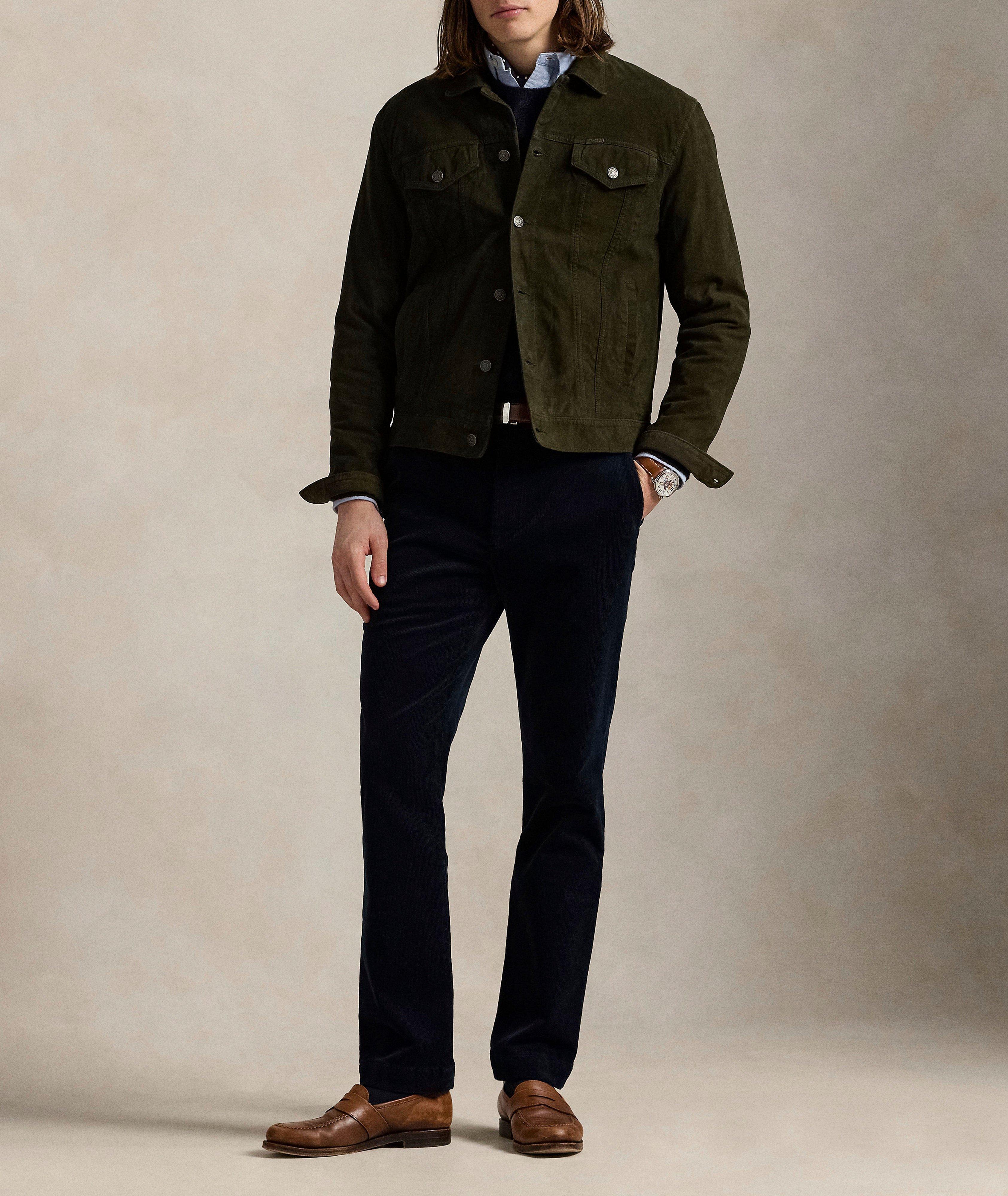 Suede Trucker Jacket image 5