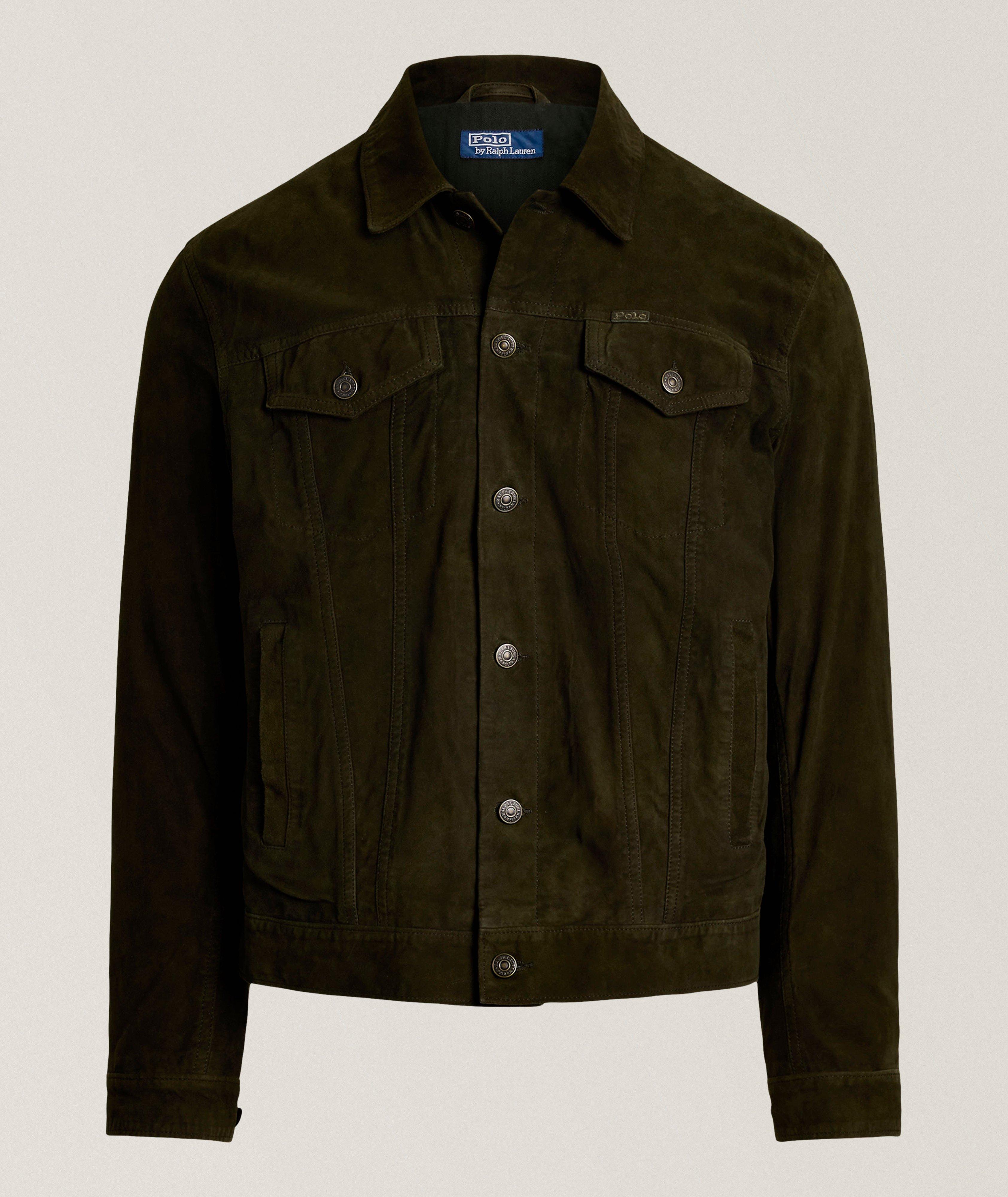 Suede Trucker Jacket image 0