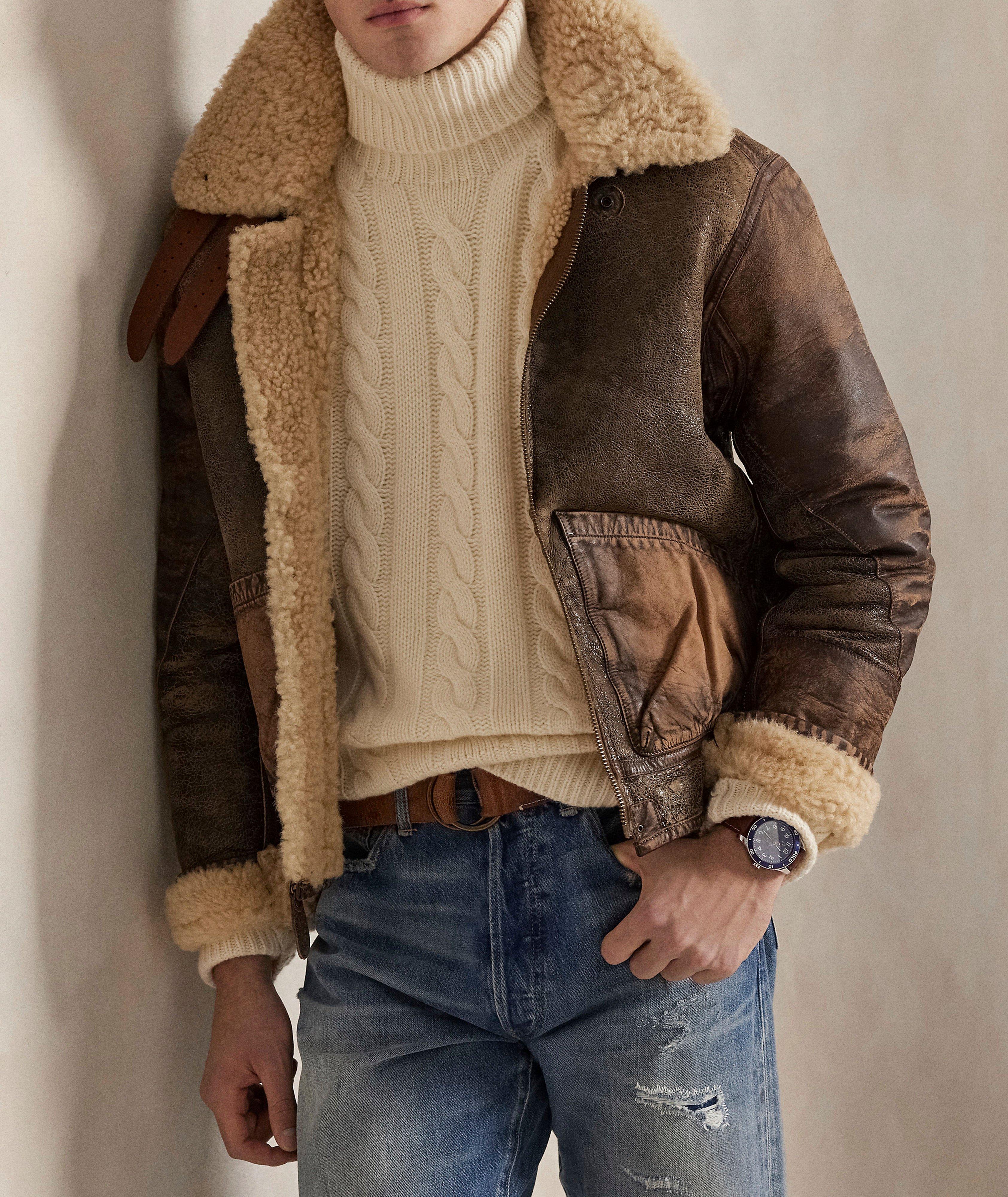 Cable Knit Wool-Cashmere Sweater image 3