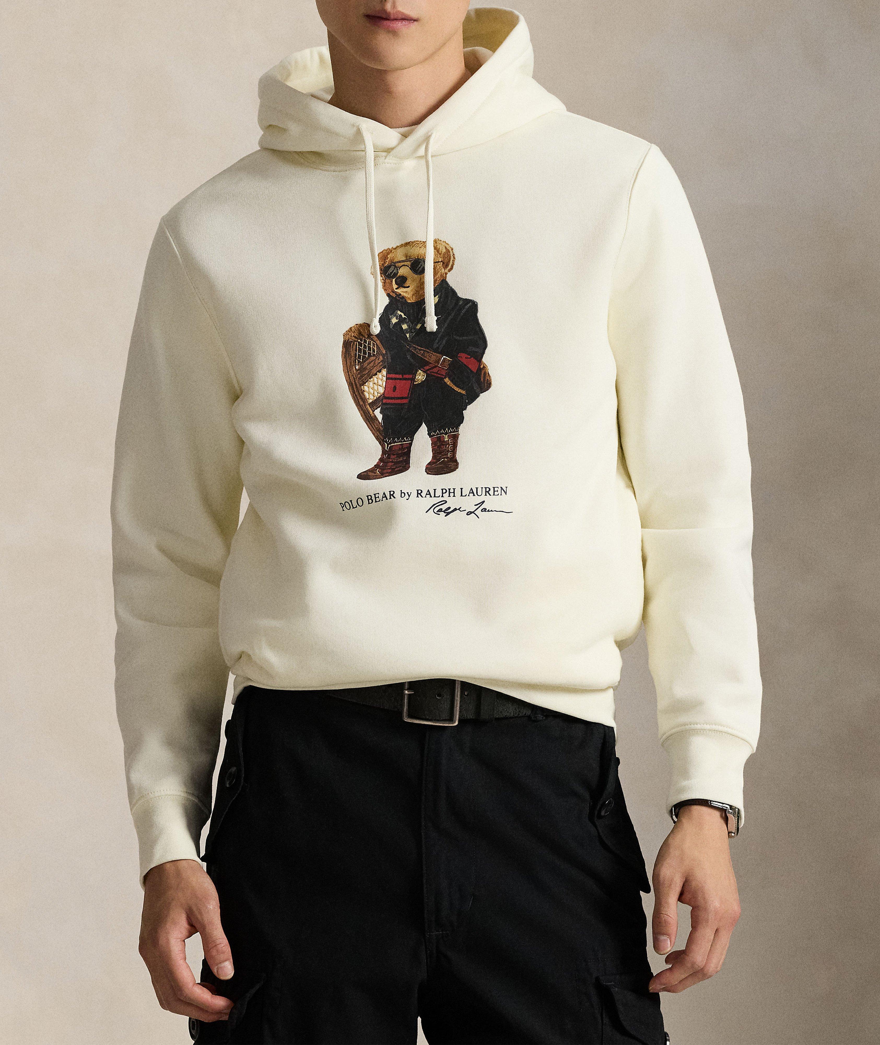 Polo Bear Jersey Hooded Sweater image 1