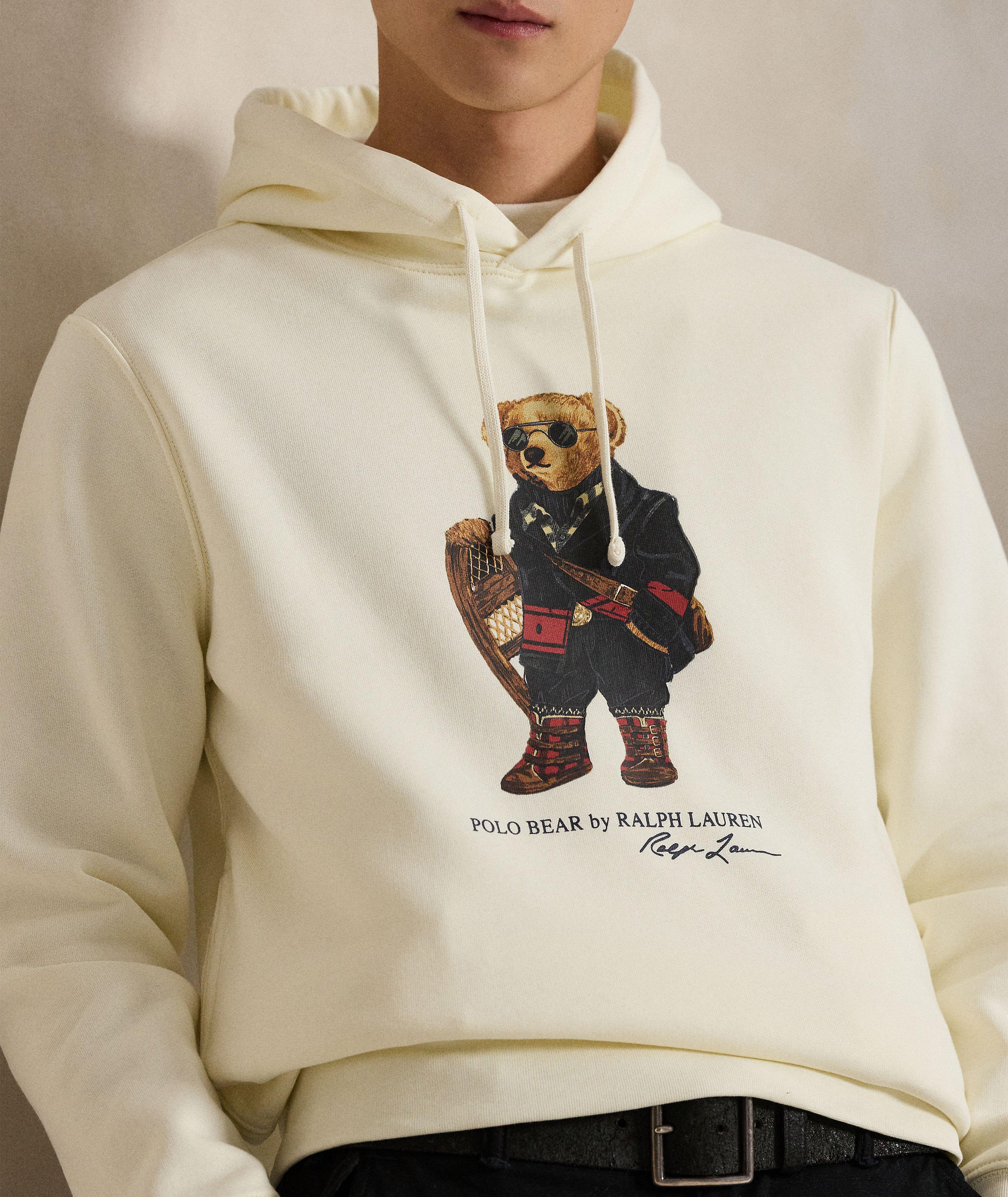 Polo Bear Jersey Hooded Sweater image 3