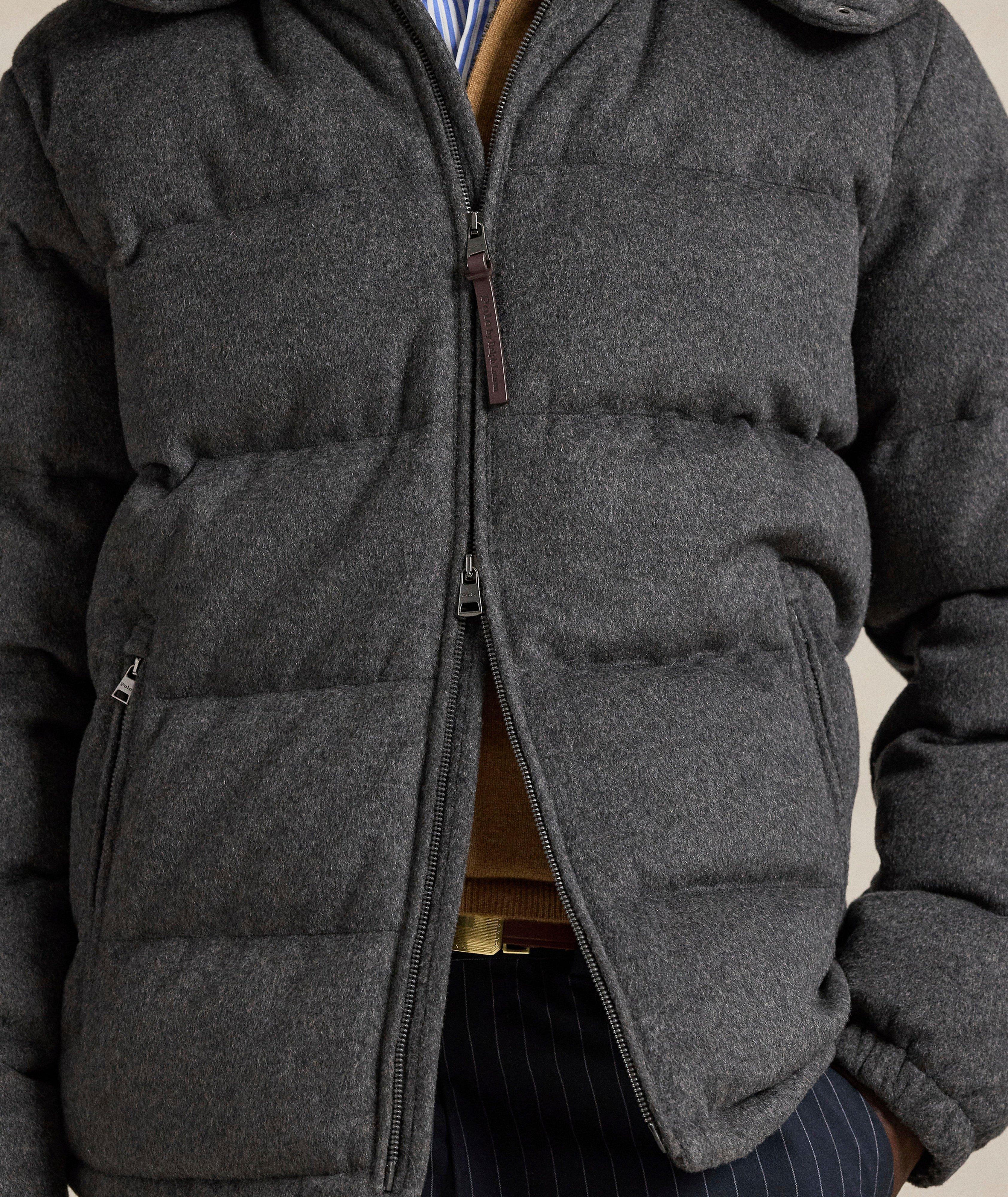 Bomber à capuchon matelassé au duvet image 3