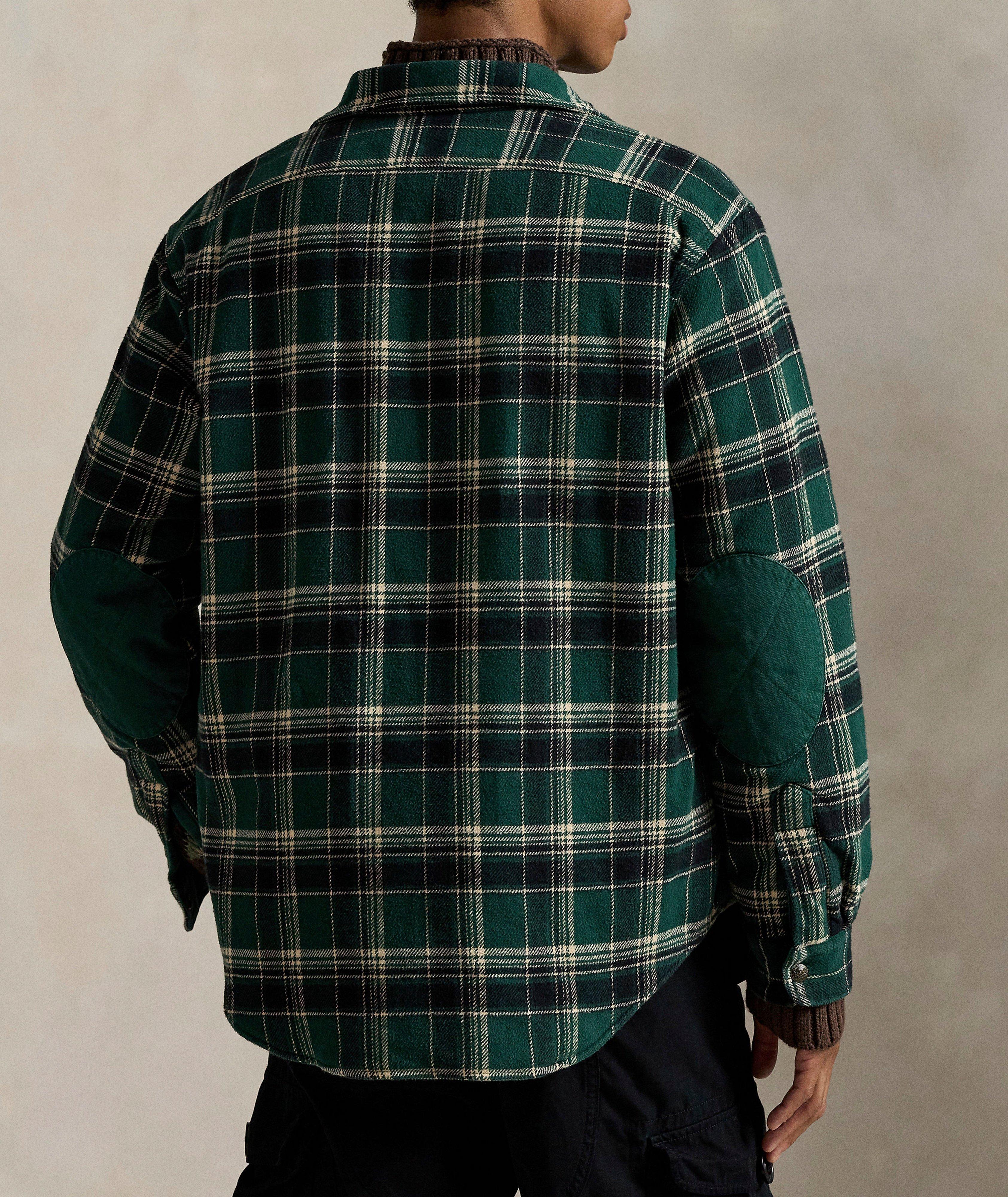 Checked Flannel Overshirt  image 2