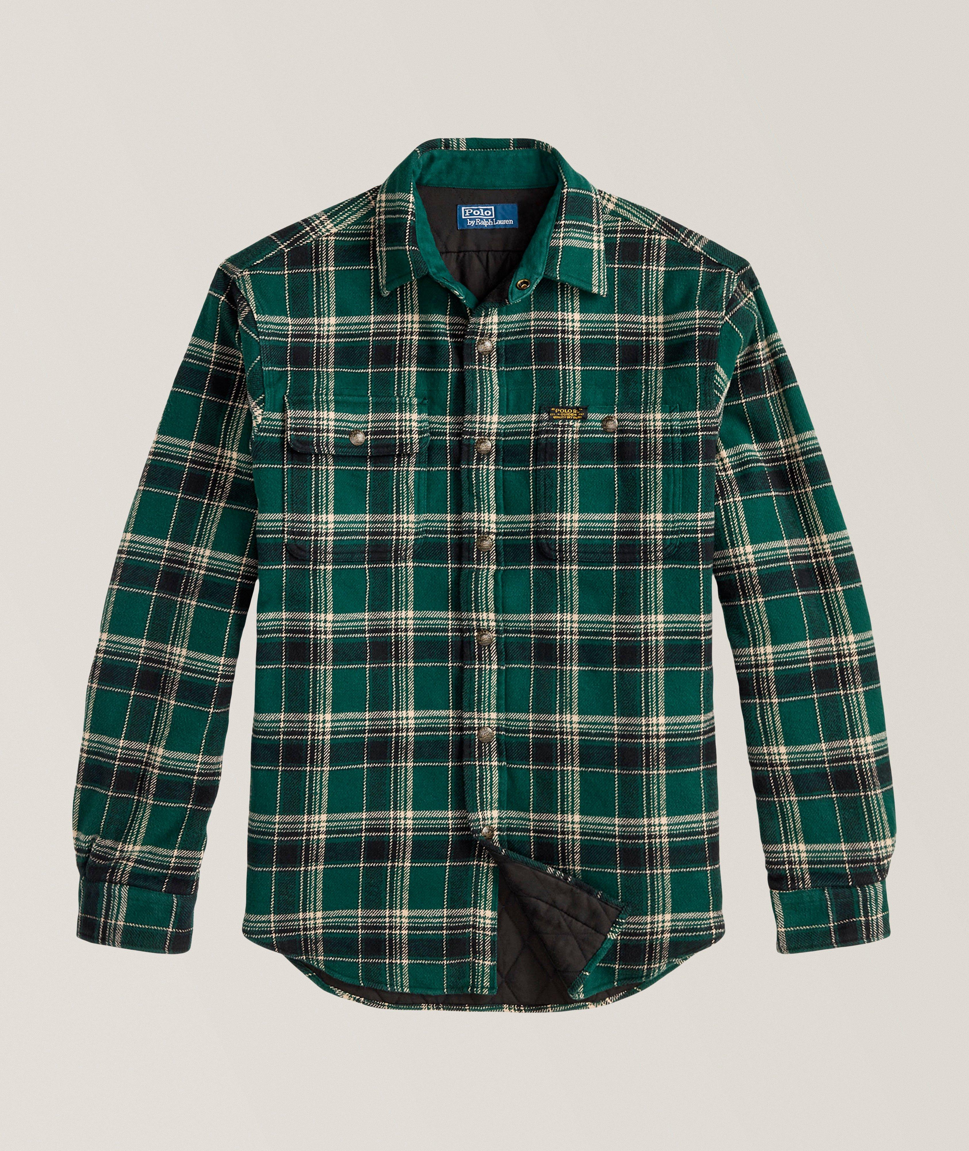 Checked Flannel Overshirt  image 0