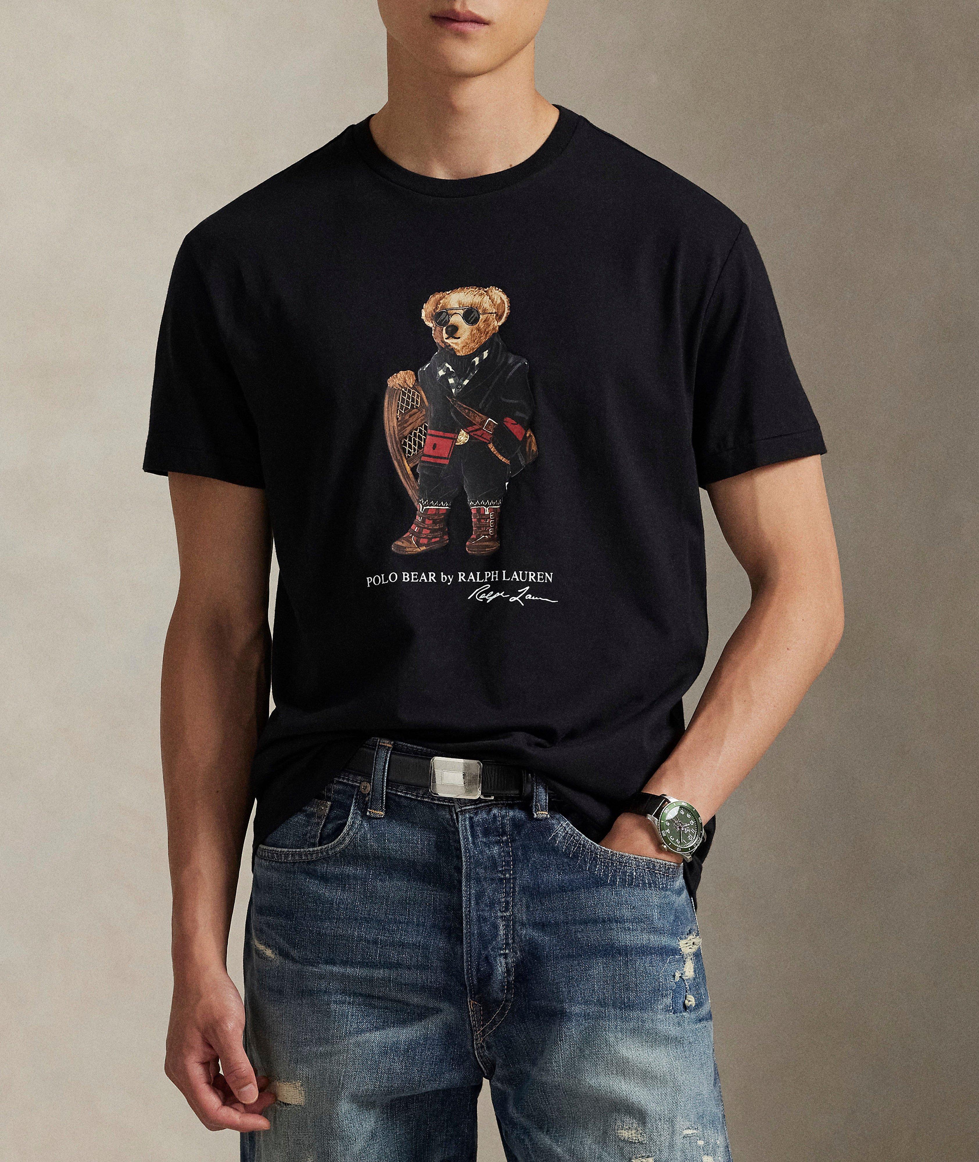 Polo Bear Cotton Crewneck T-Shirt  image 1