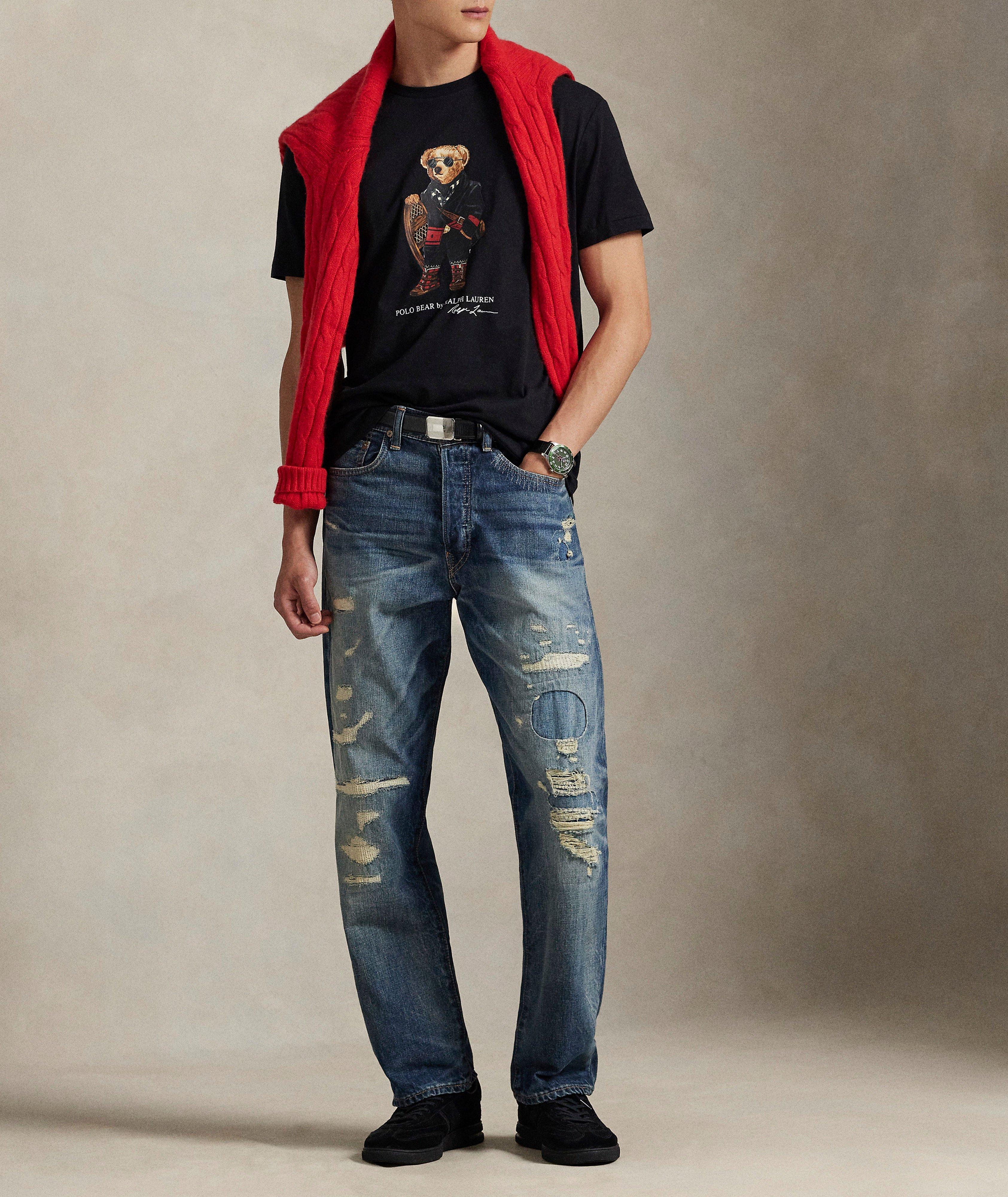 Polo Bear Cotton Crewneck T-Shirt  image 4