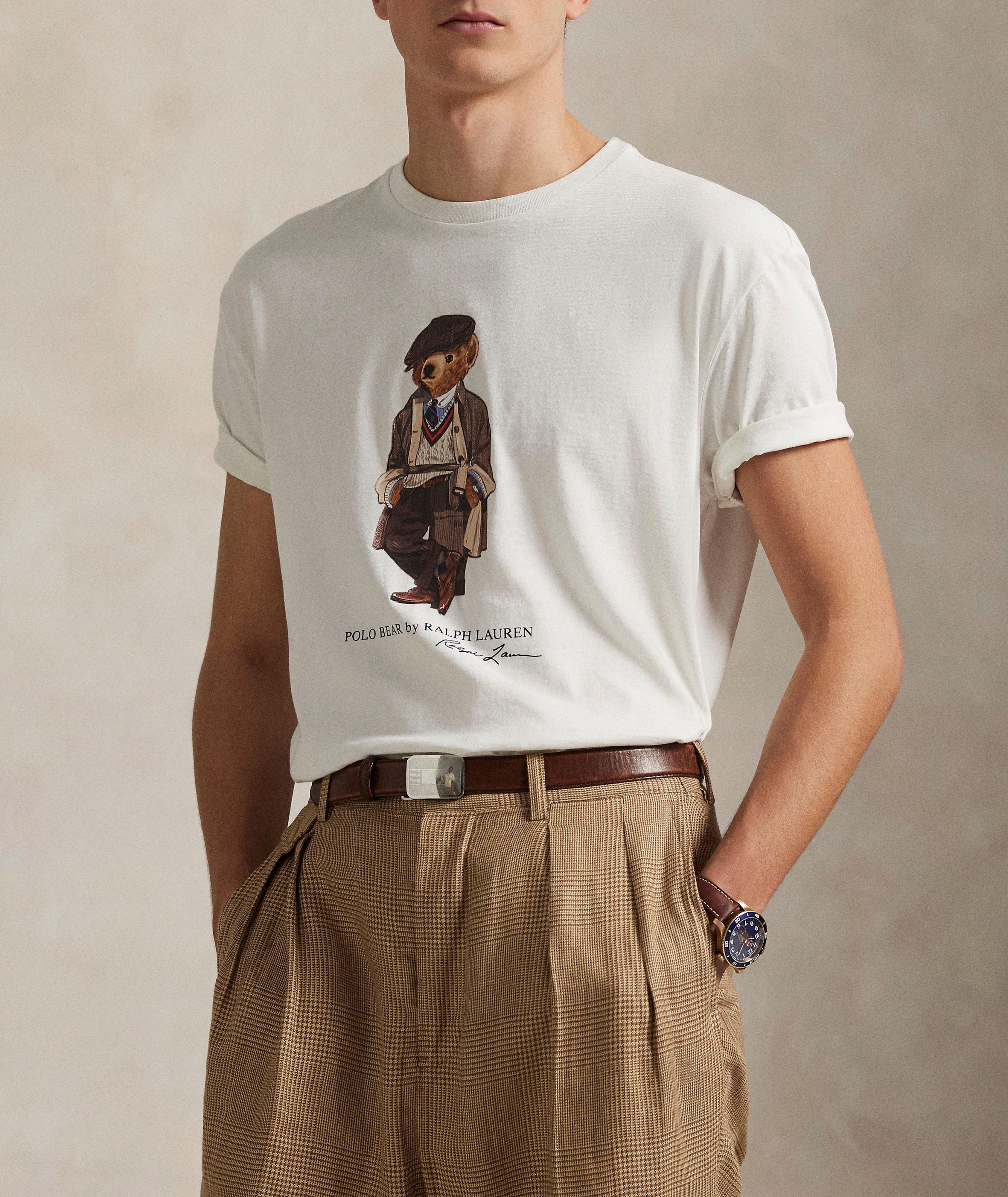 Polo Bear Cotton Jersey T-Shirt  image 1