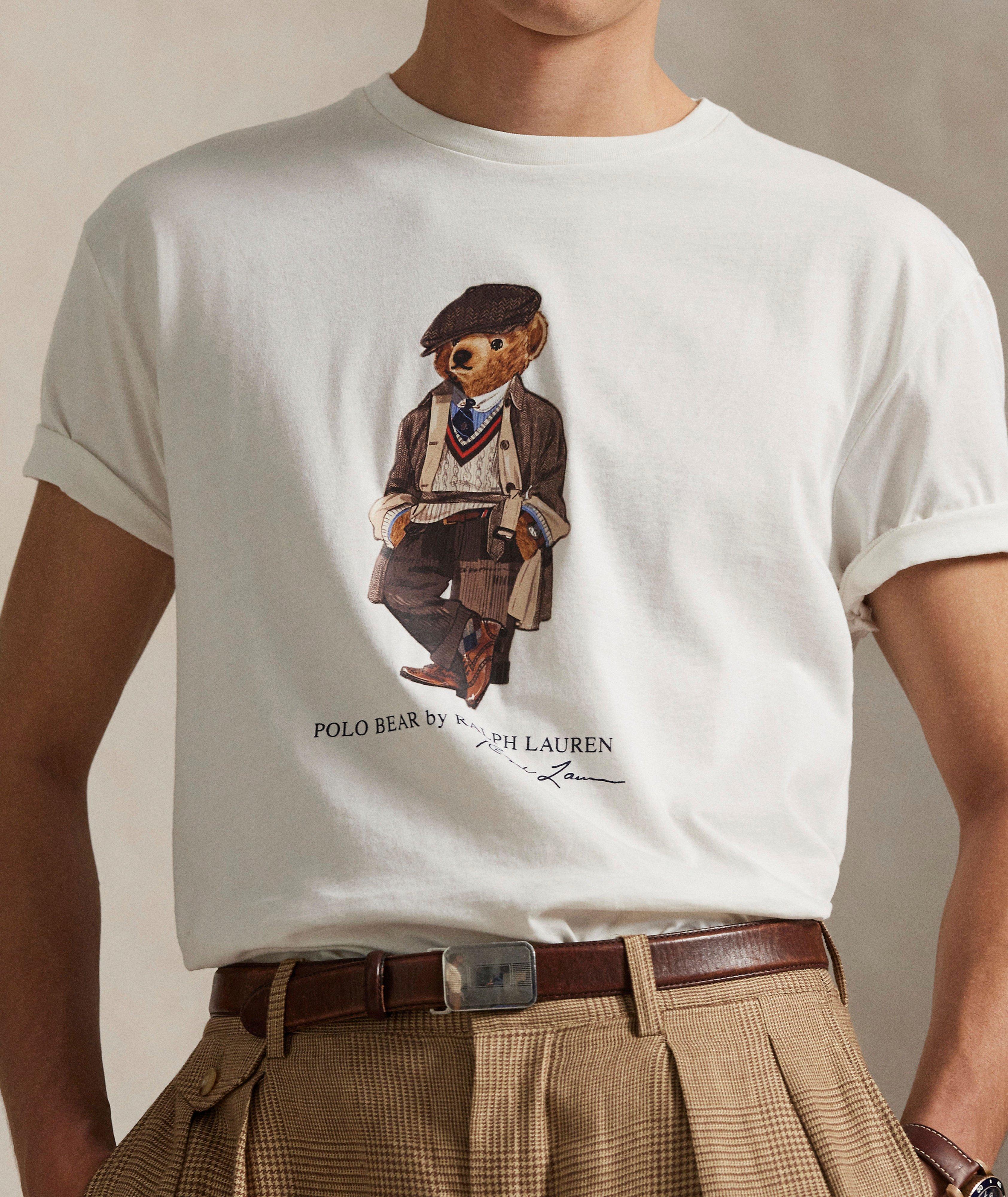 Polo Bear Cotton Jersey T-Shirt  image 3