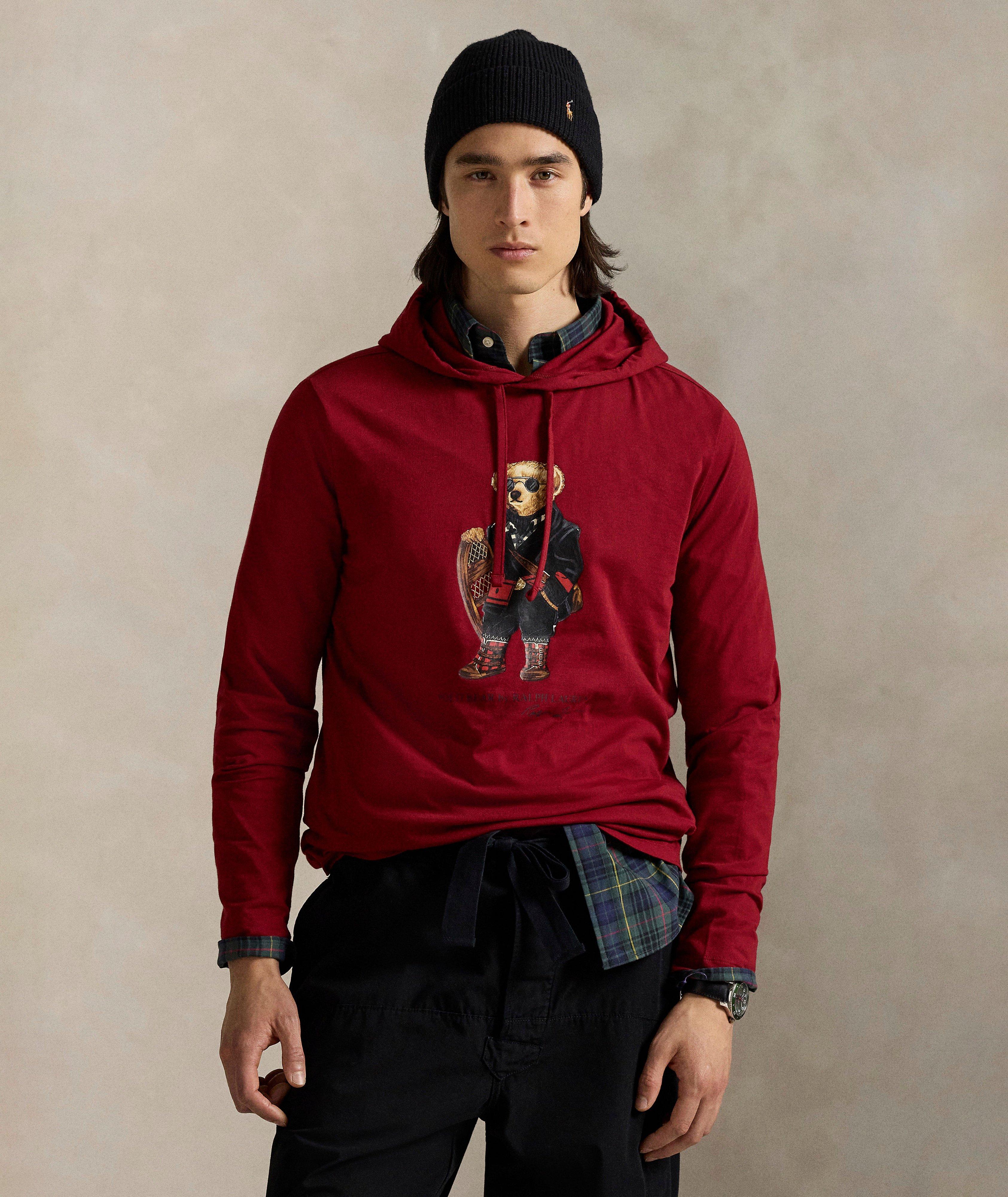 Polo Bear Jersey Hooded T-Shirt  image 1